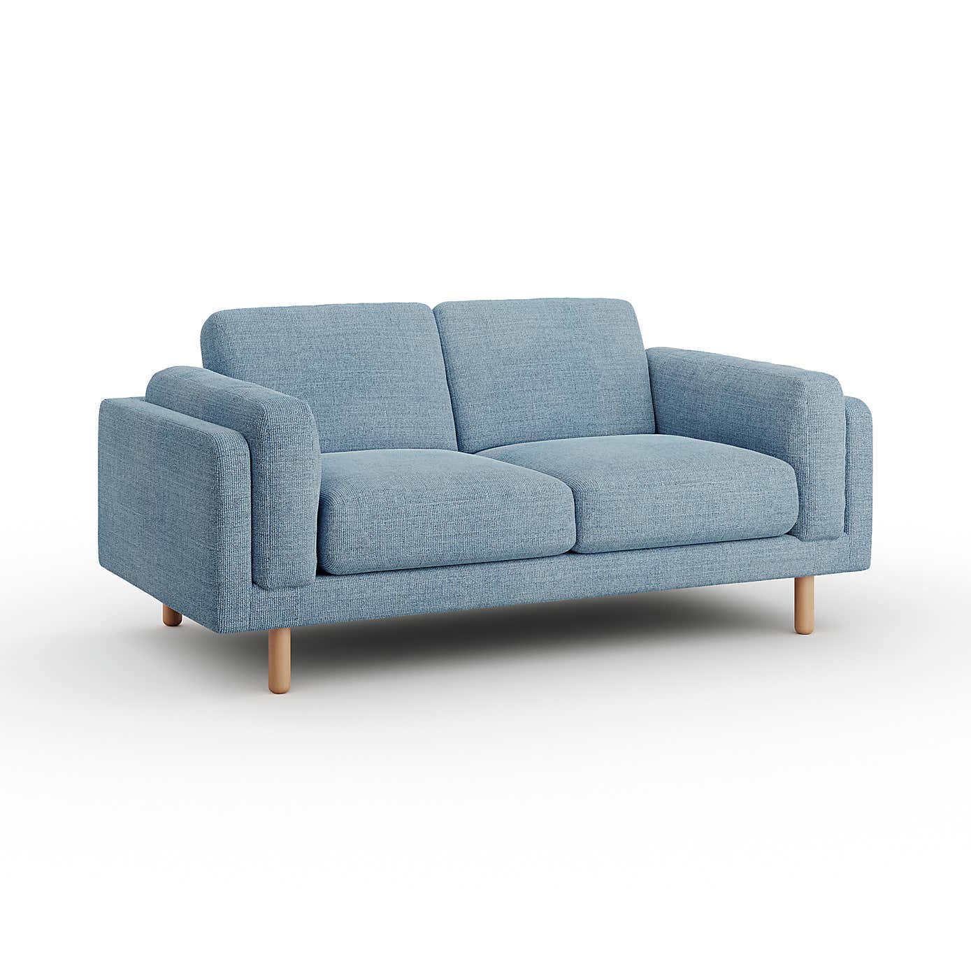 Newton Chunky Tonal Weave 2 Seater Sofa