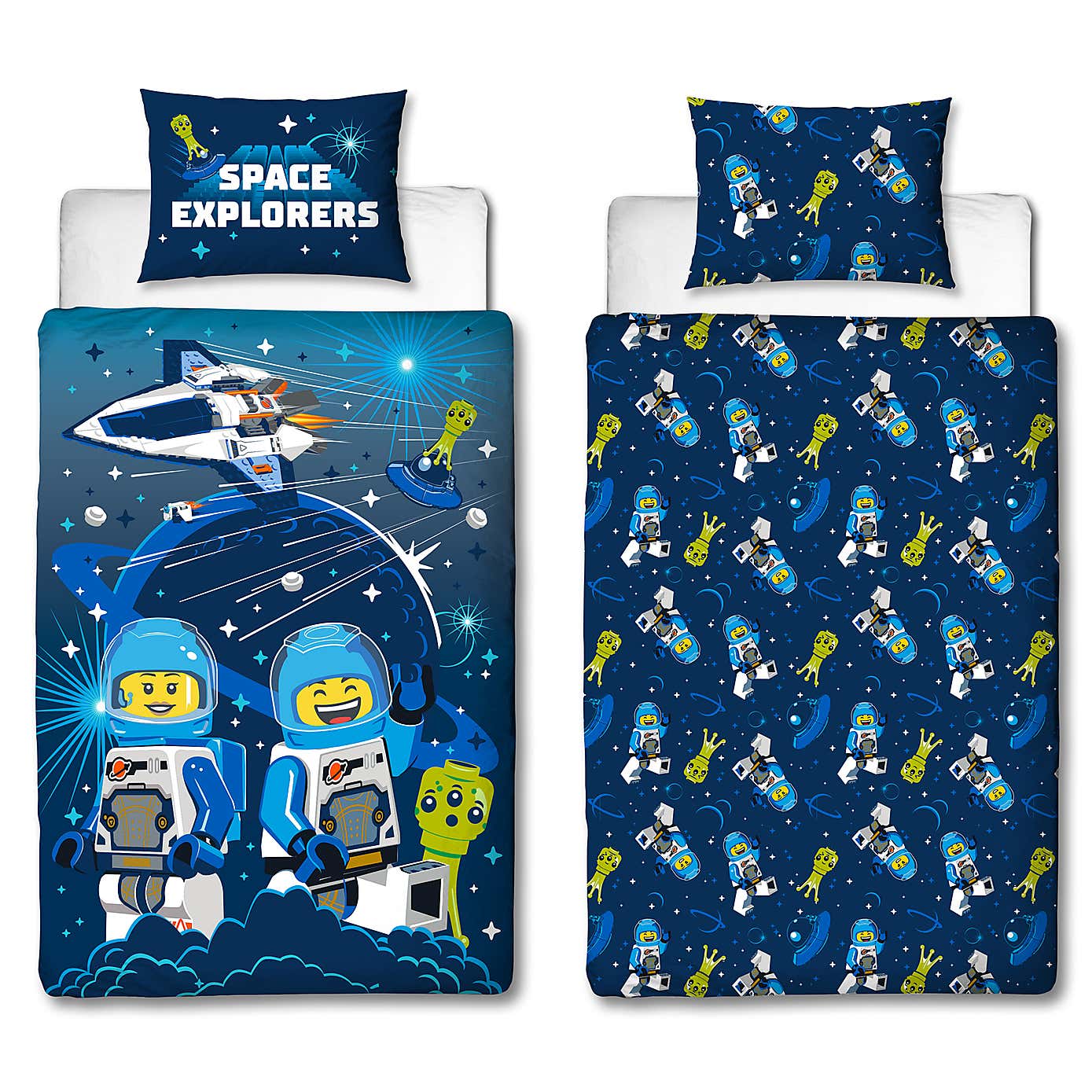 Lego City Single Duvet Cover and Pillowcase Set