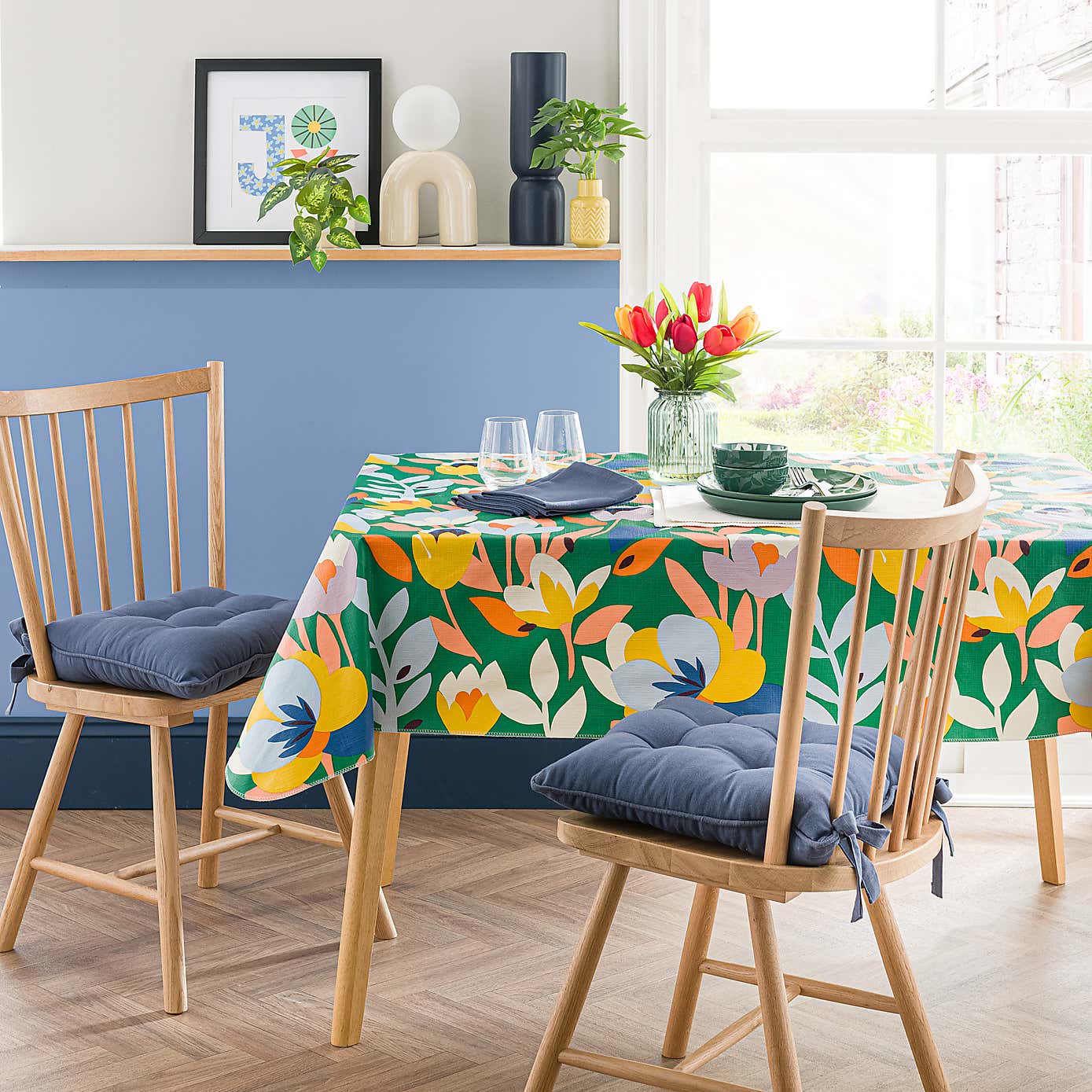 Elements Fieldsley Floral PEVA Wipe Clean