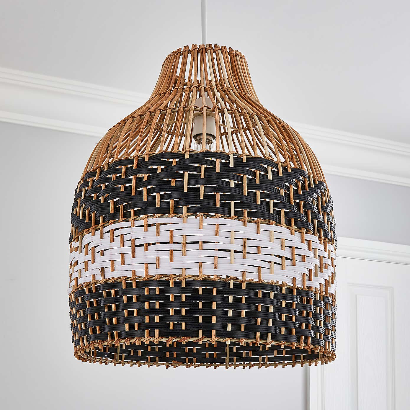 Yanha Rattan Easy Fit Pendant Shade