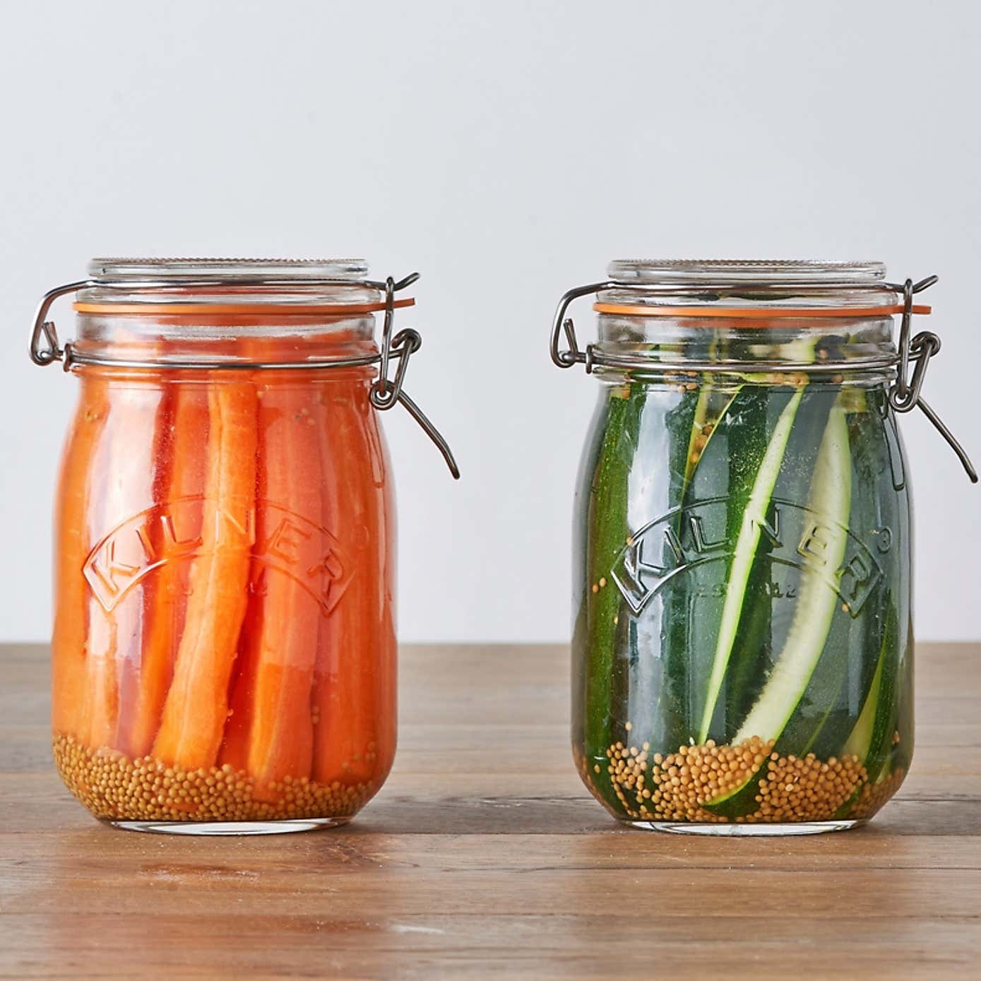 Kilner 1 Litre Round Clip Top Jar