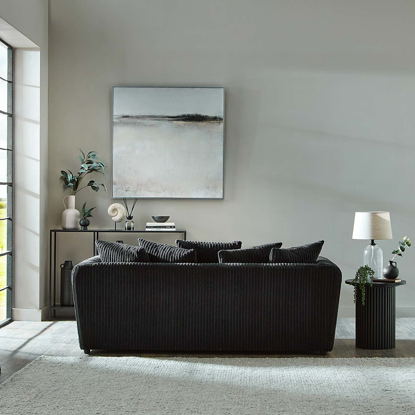 Blake Jumbo Cord 3 Seater Sofa