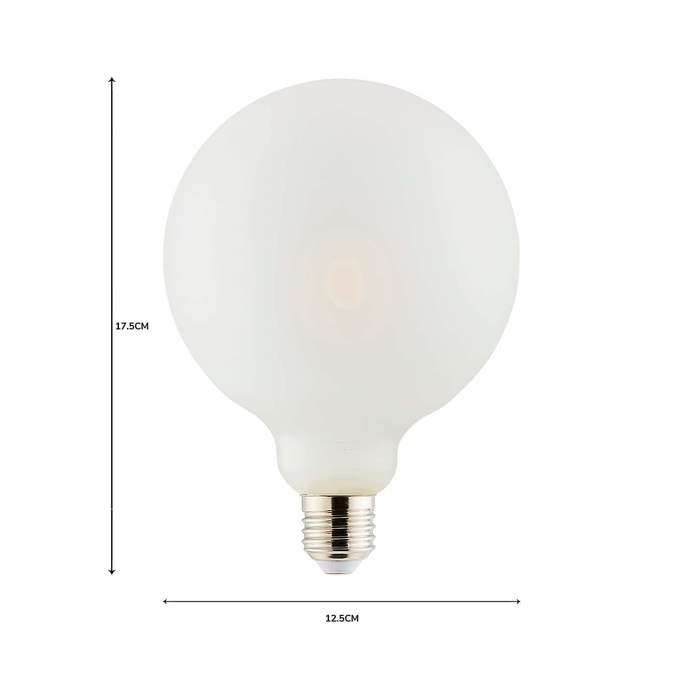 Bradford Glass Bulb G125 Frosted