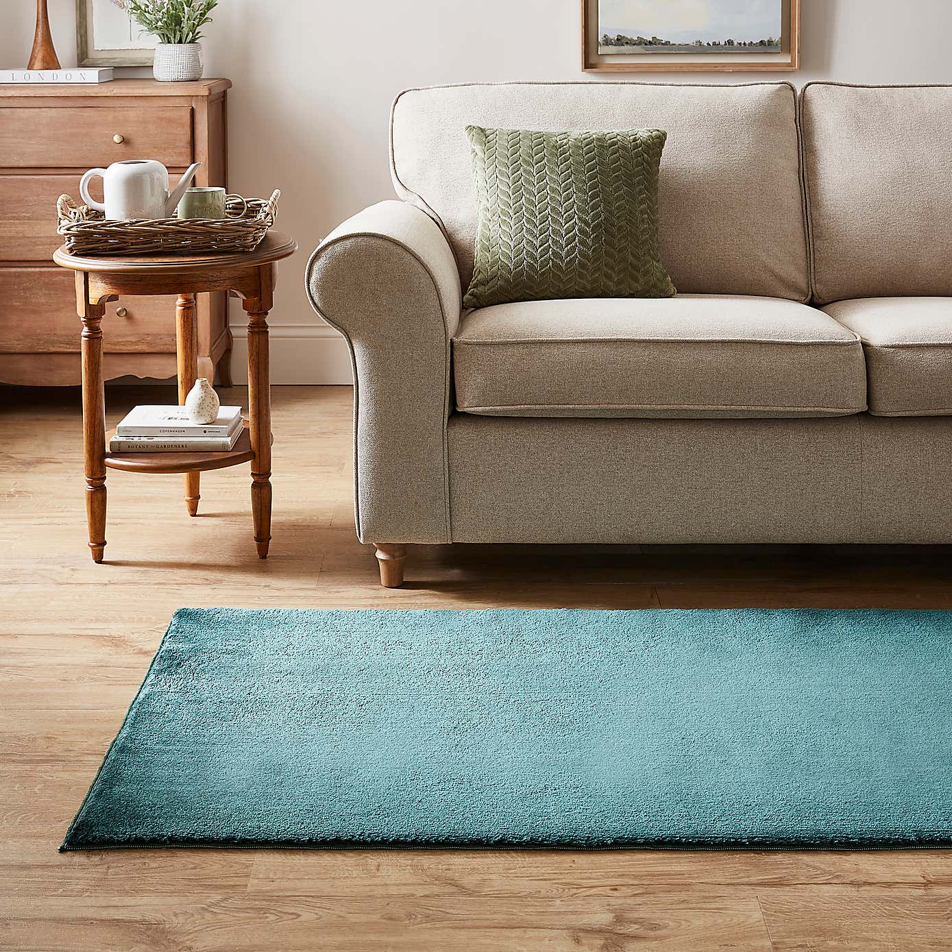 Plush Washable Shag Pile Rug