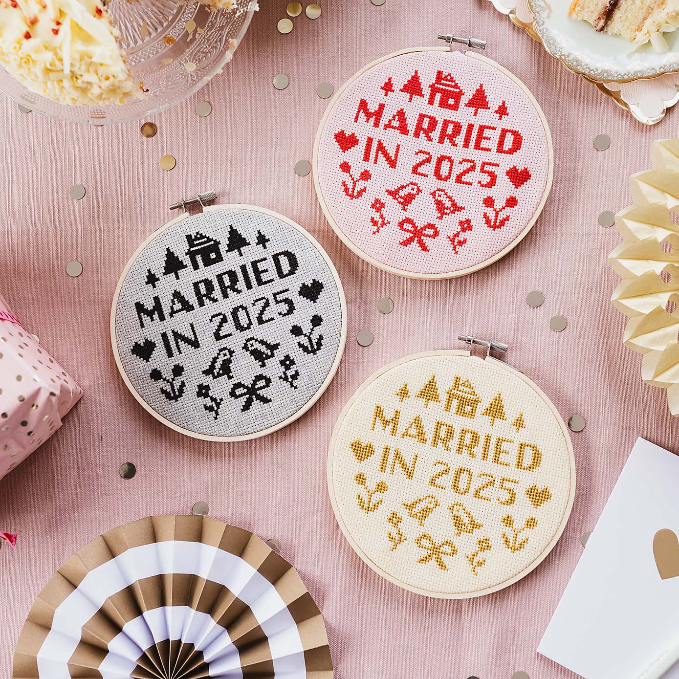 Cotton Clara Married in 2025 Cross Stitch Kit