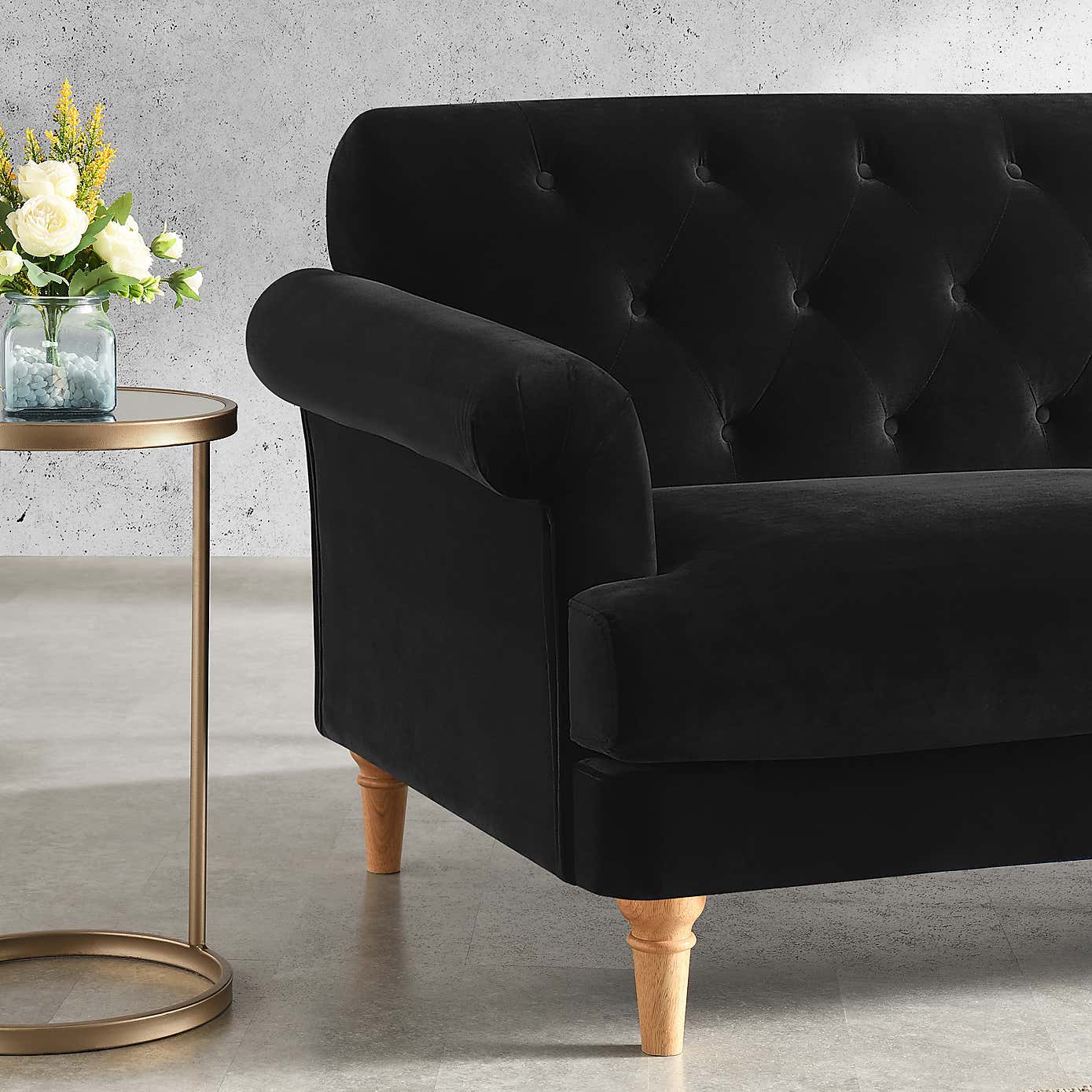 Jazz Velvet 3 Seater Sofa