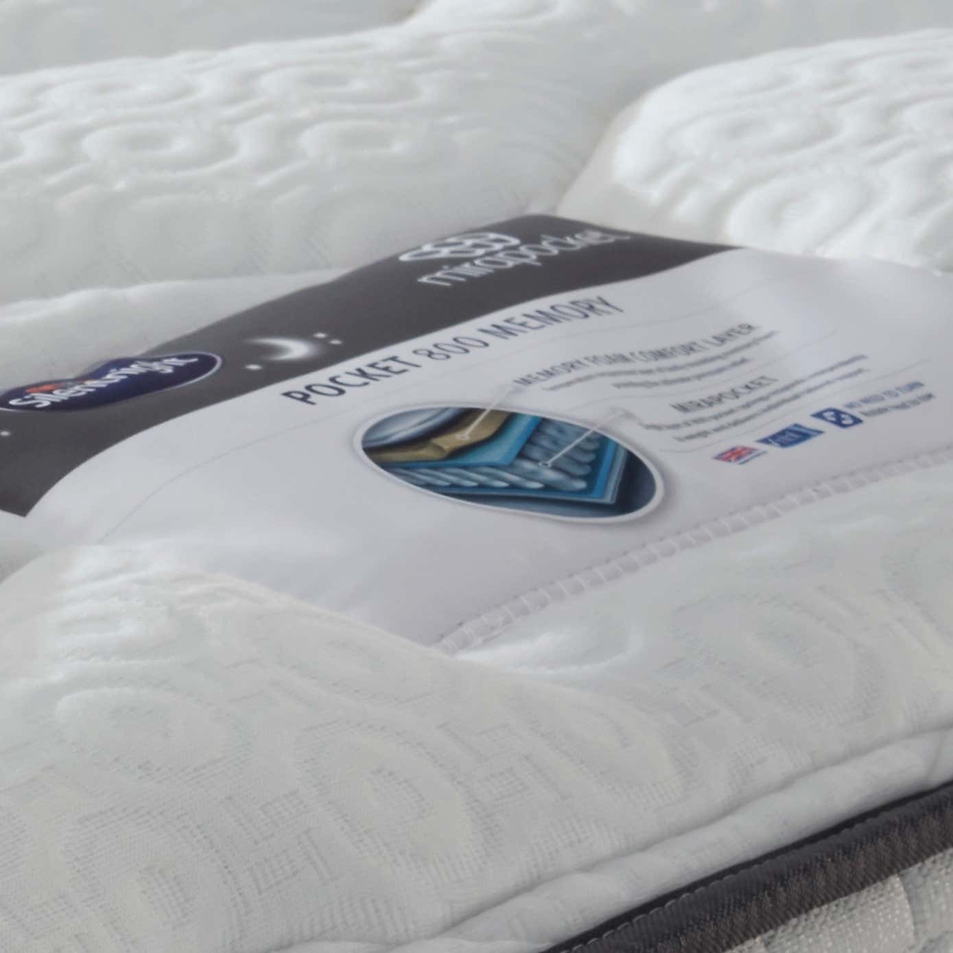 Silentnight 800 Pocket Memory Mattress