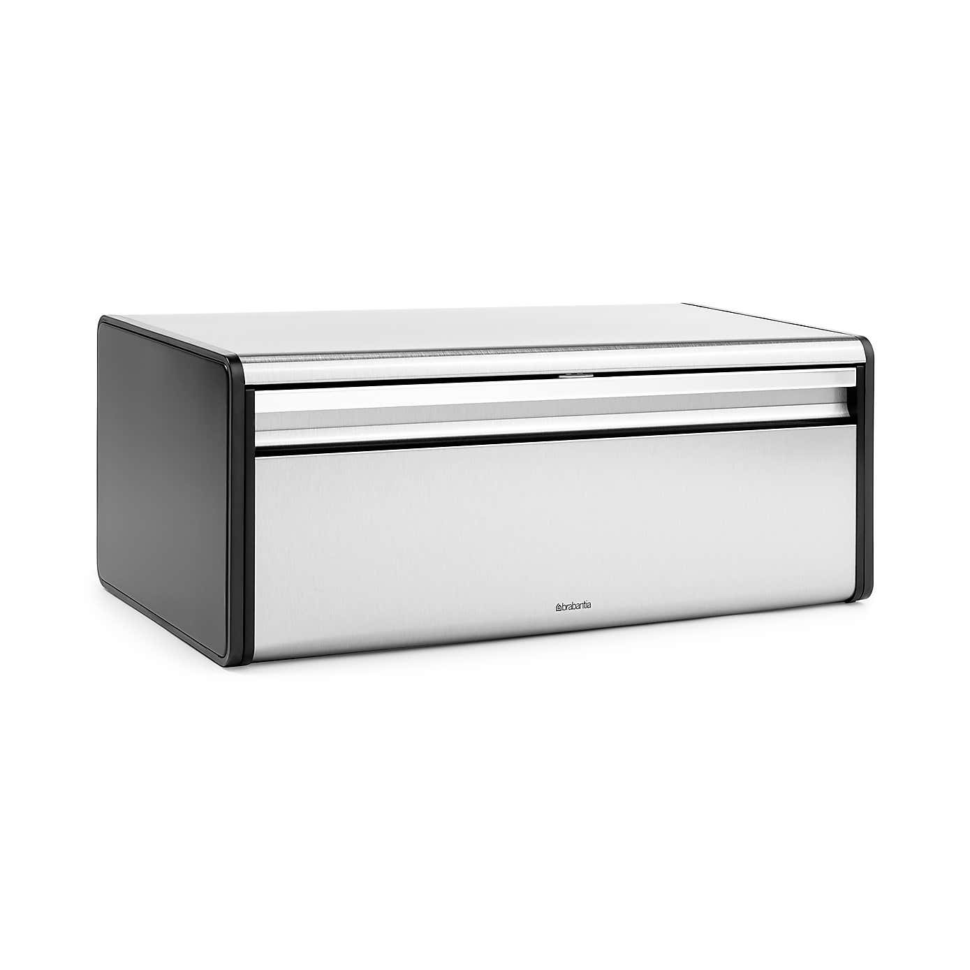 Brabantia Matt Steel Fall Front Bread Bin