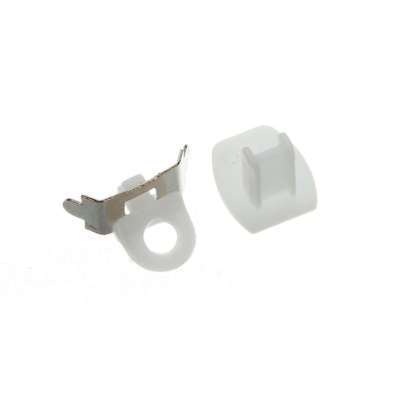 Swish Minima Pack of Two Plastic End Caps and End Stops