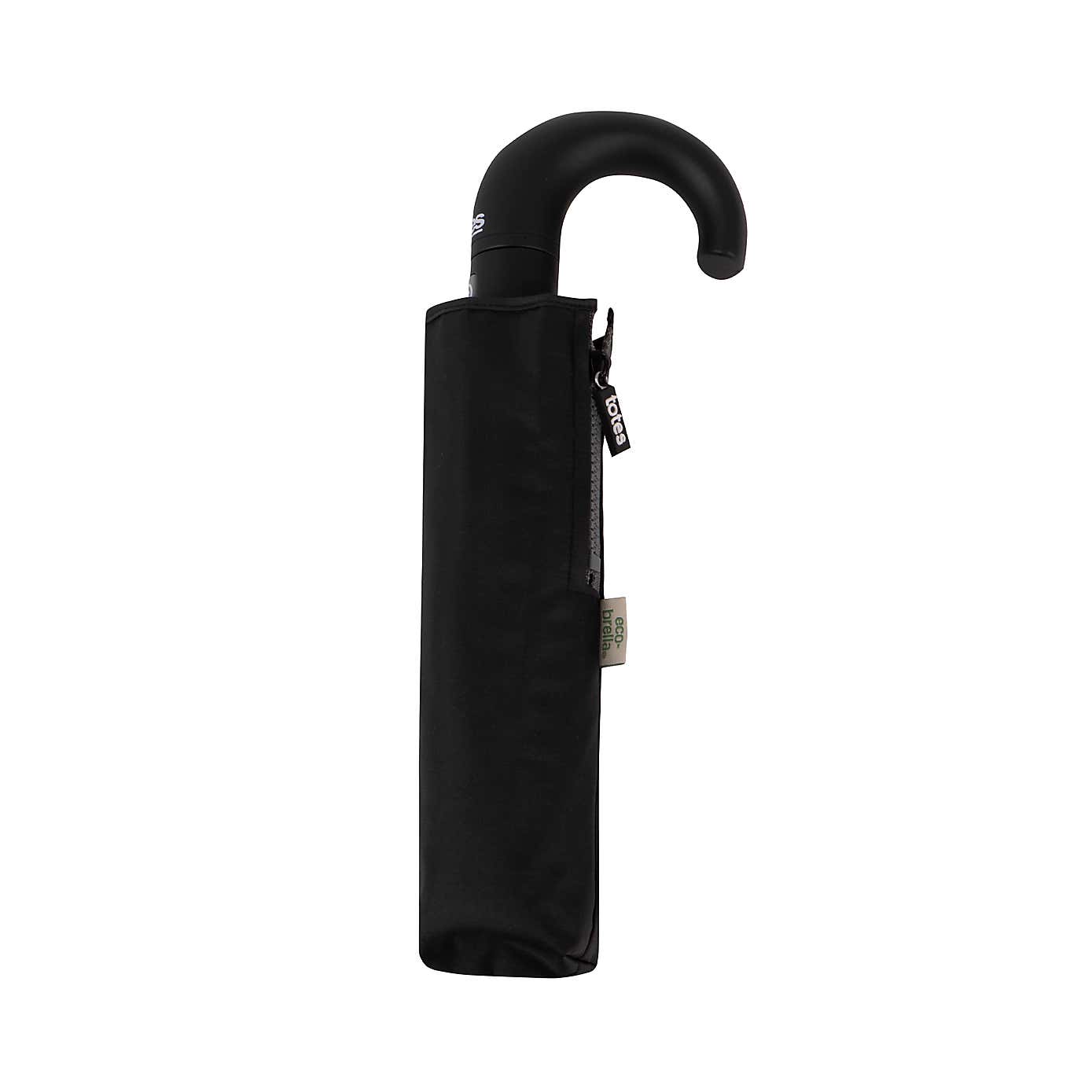totes Eco Crook Handle Automatic Umbrella
