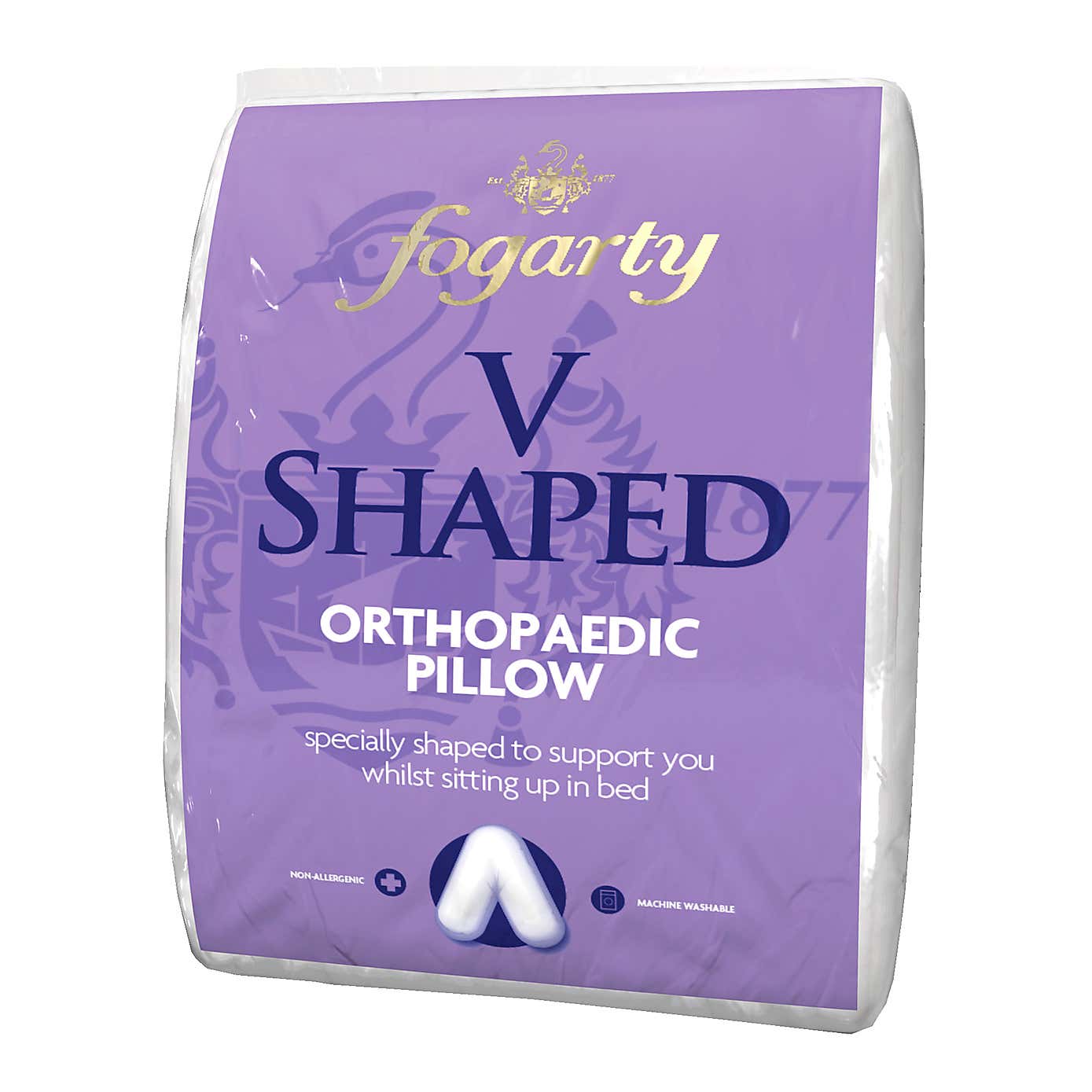 Fogarty V-Shaped Orthopaedic Firm-Support Pillow