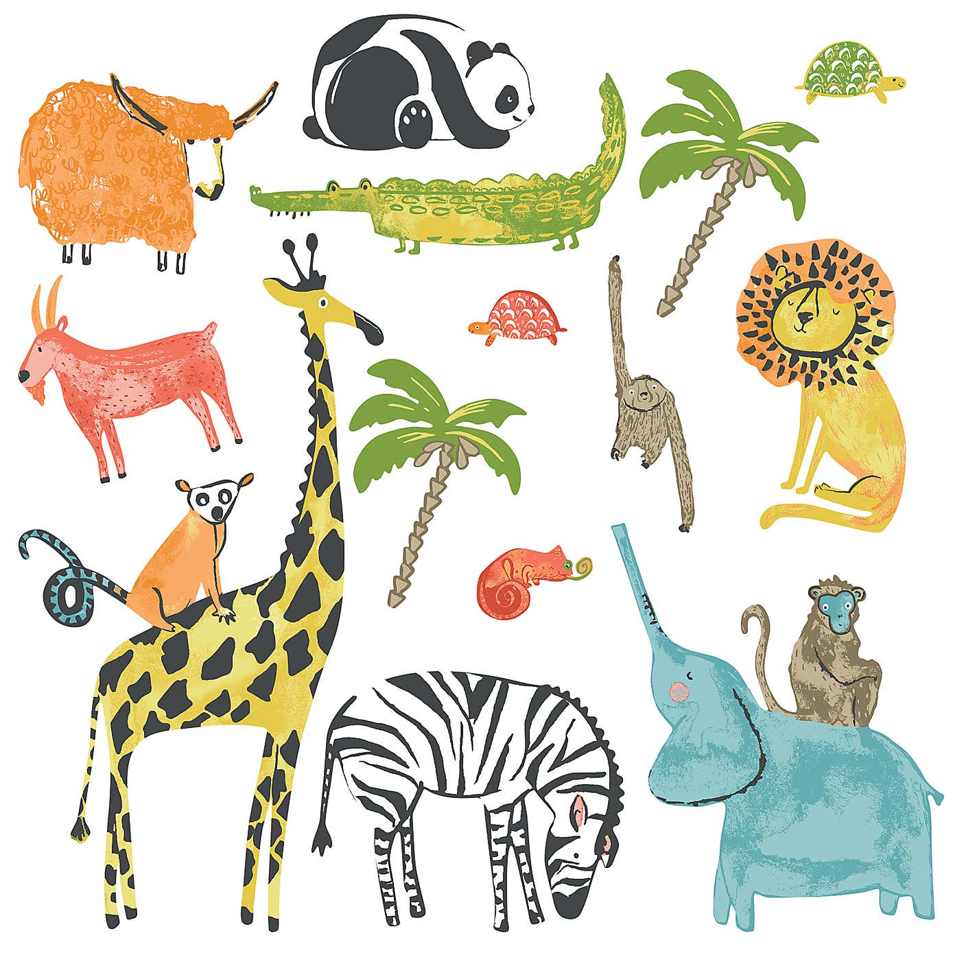 My World Wall Stickers