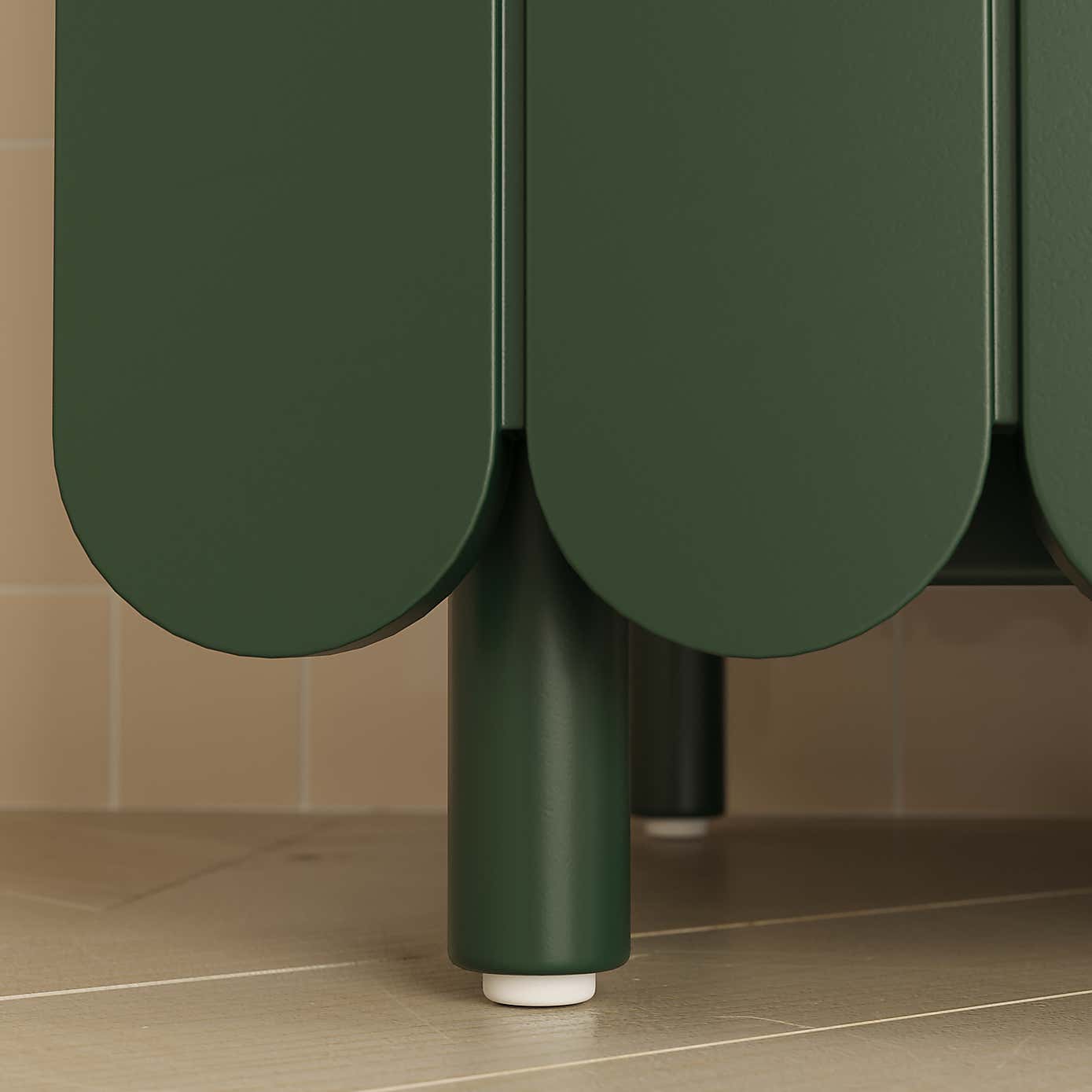 Scallop Under Sink Unit