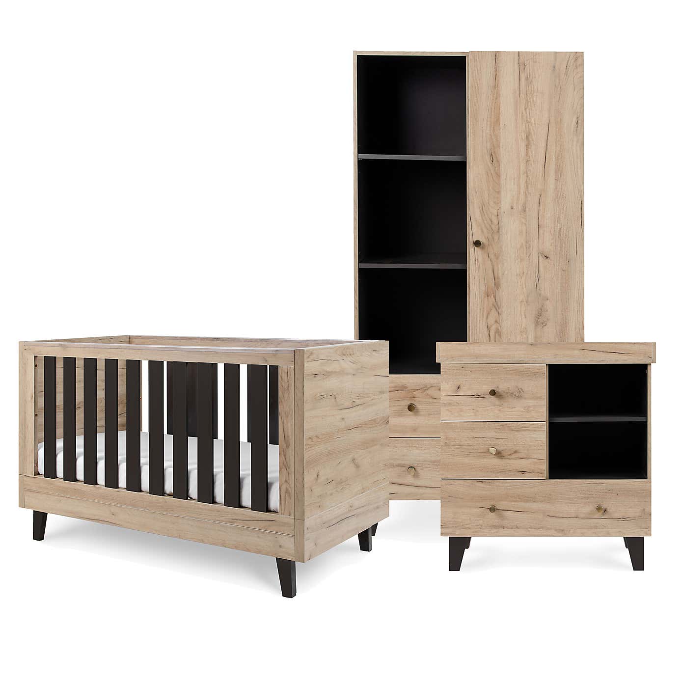 Tutti Bambini Como 3 Piece Nursery Furniture Set