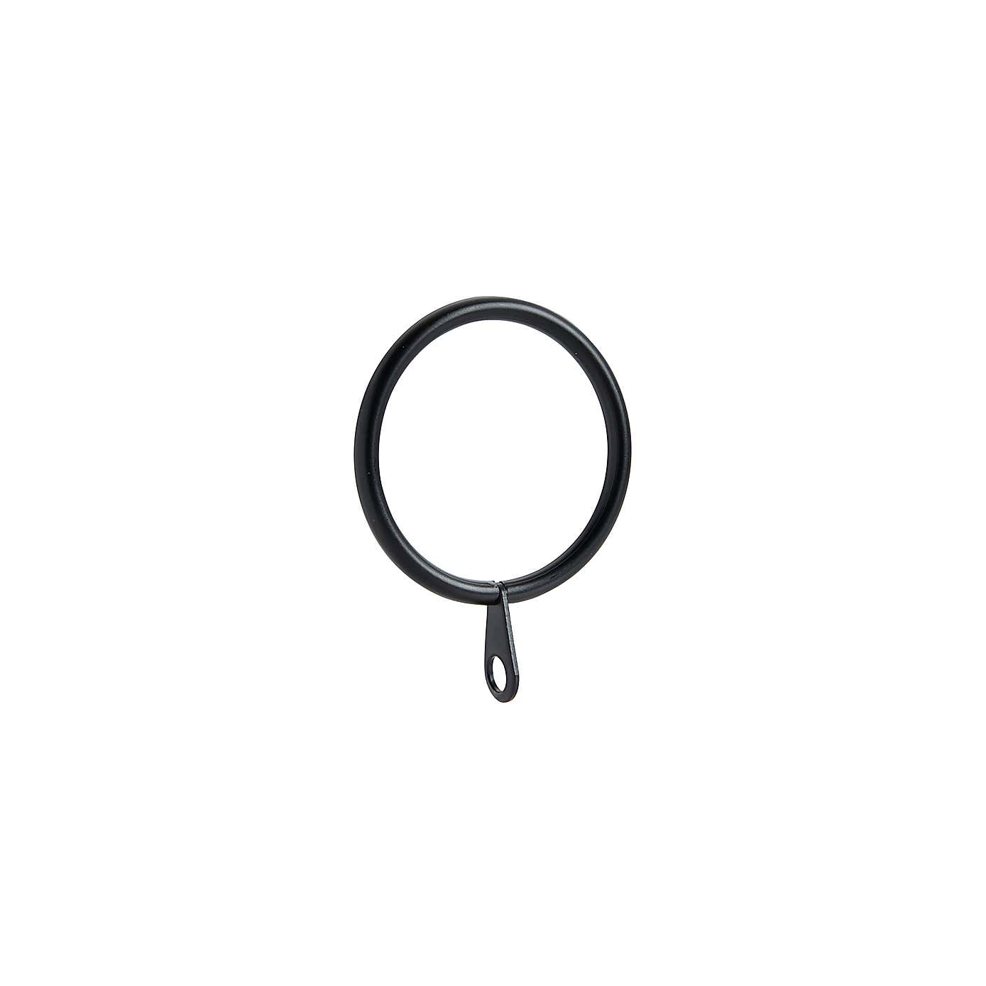 Oslo Pack of 6 22/25mm Curtain Rings