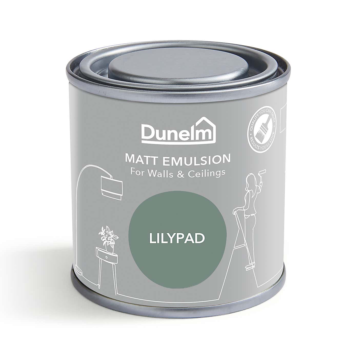Dunelm Lilypad Matt Emulsion Paint
