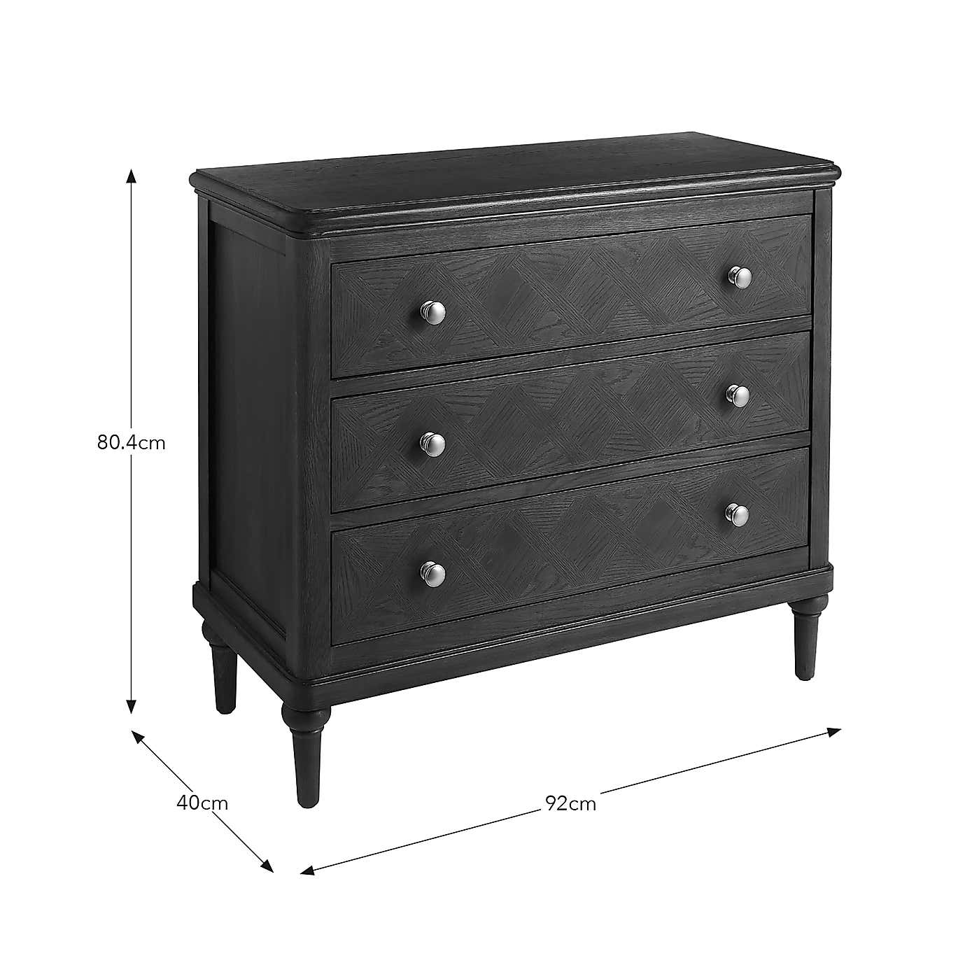 Boulton 3 Drawer Chest