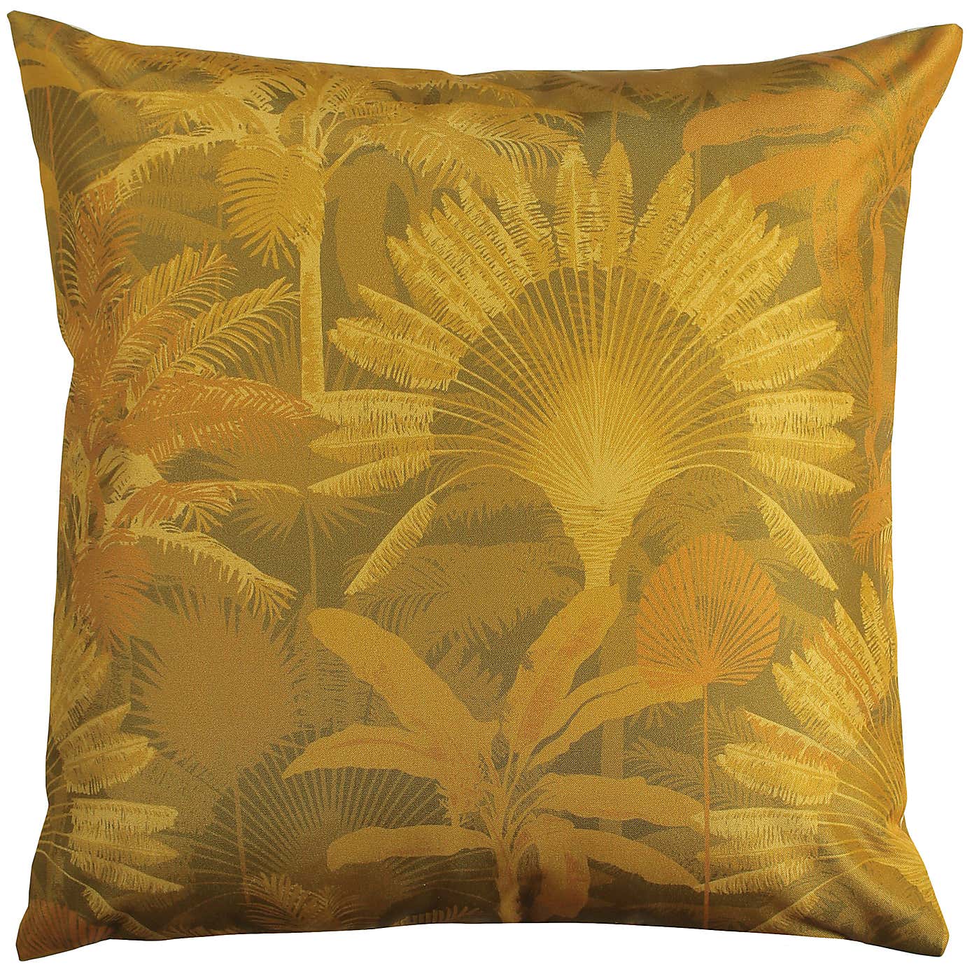 Palms Ochre Outdoor Cushion