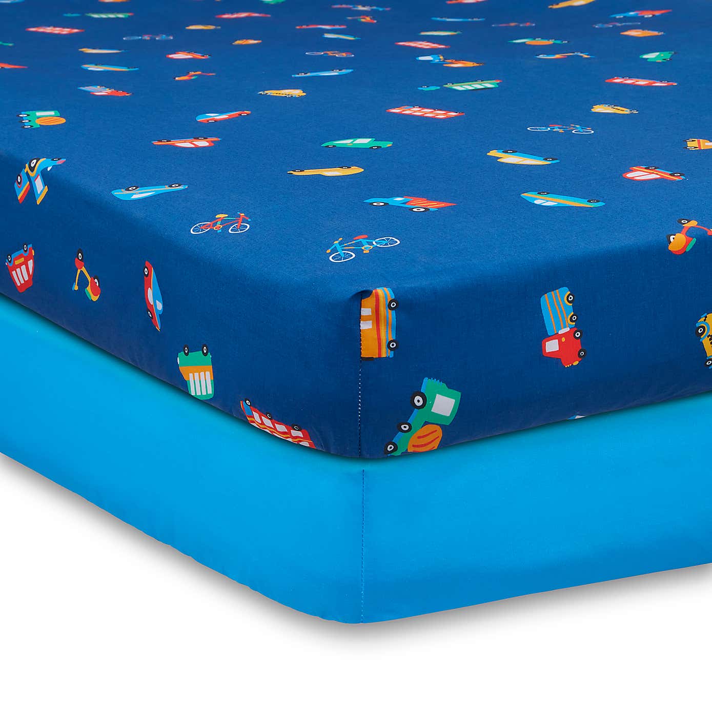 Pack of 2 Transport Fitted Sheets