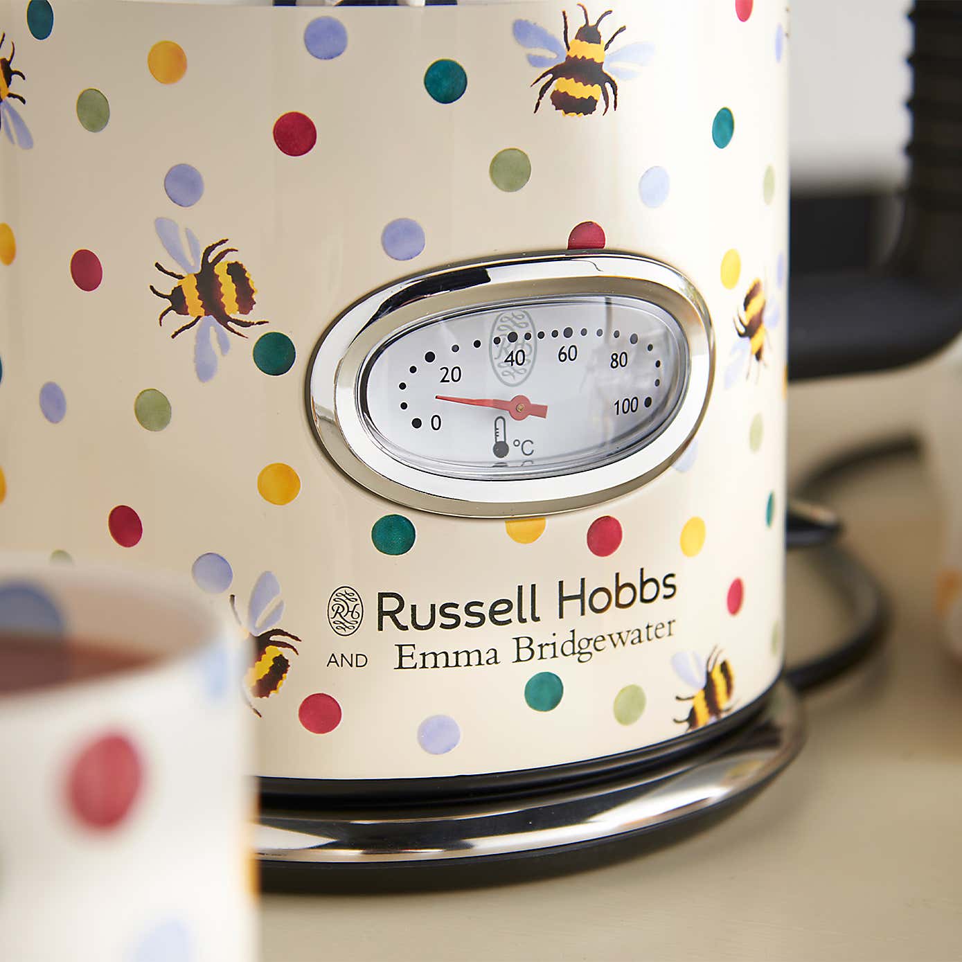 Russell Hobbs Emma Bridgewater Bee Polka Dot 1.7L Kettle