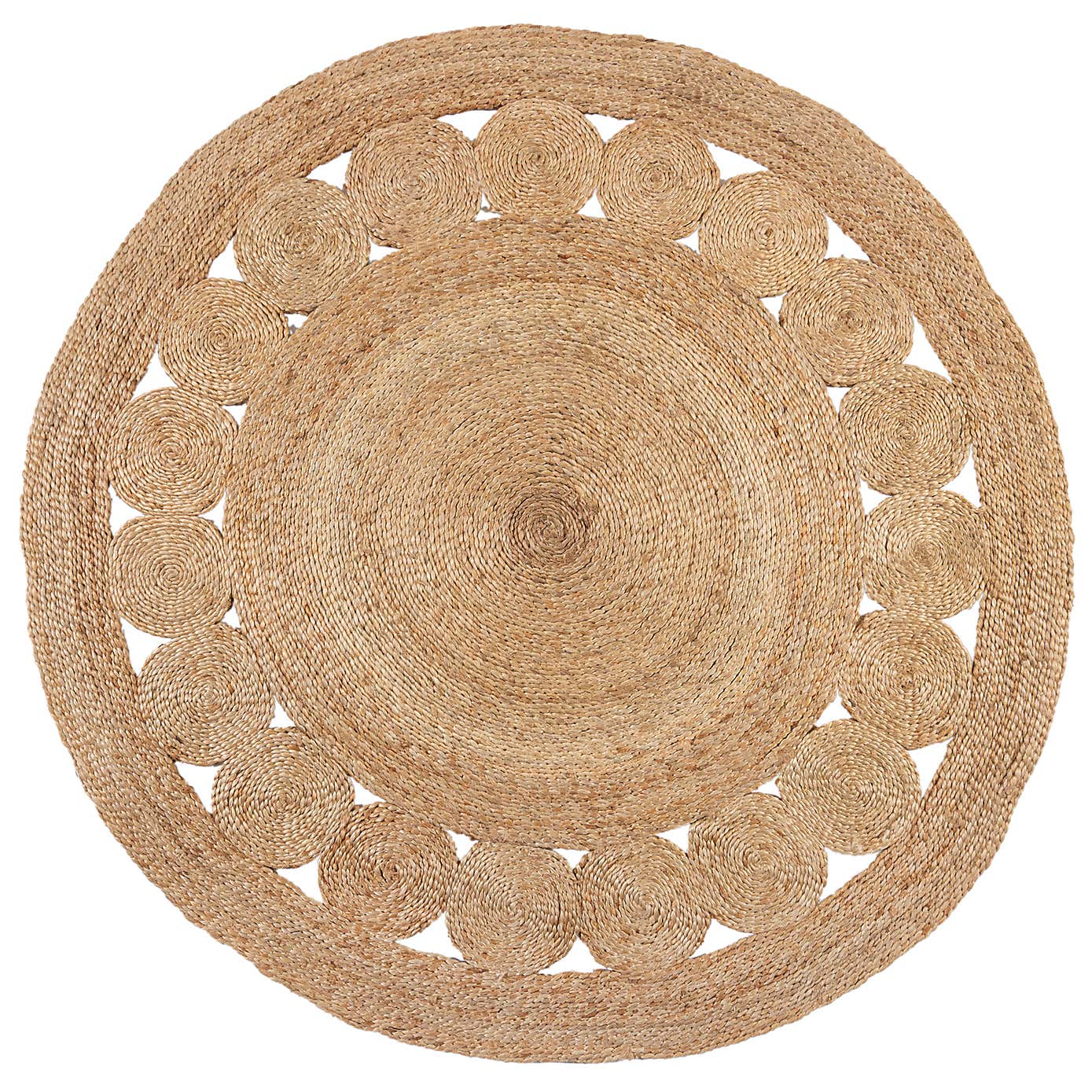 Arya Jute Circle Rug