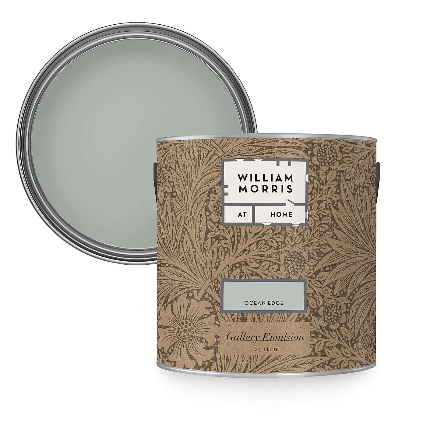William Morris At Home Ocean Edge Gallery Emulsion Paint