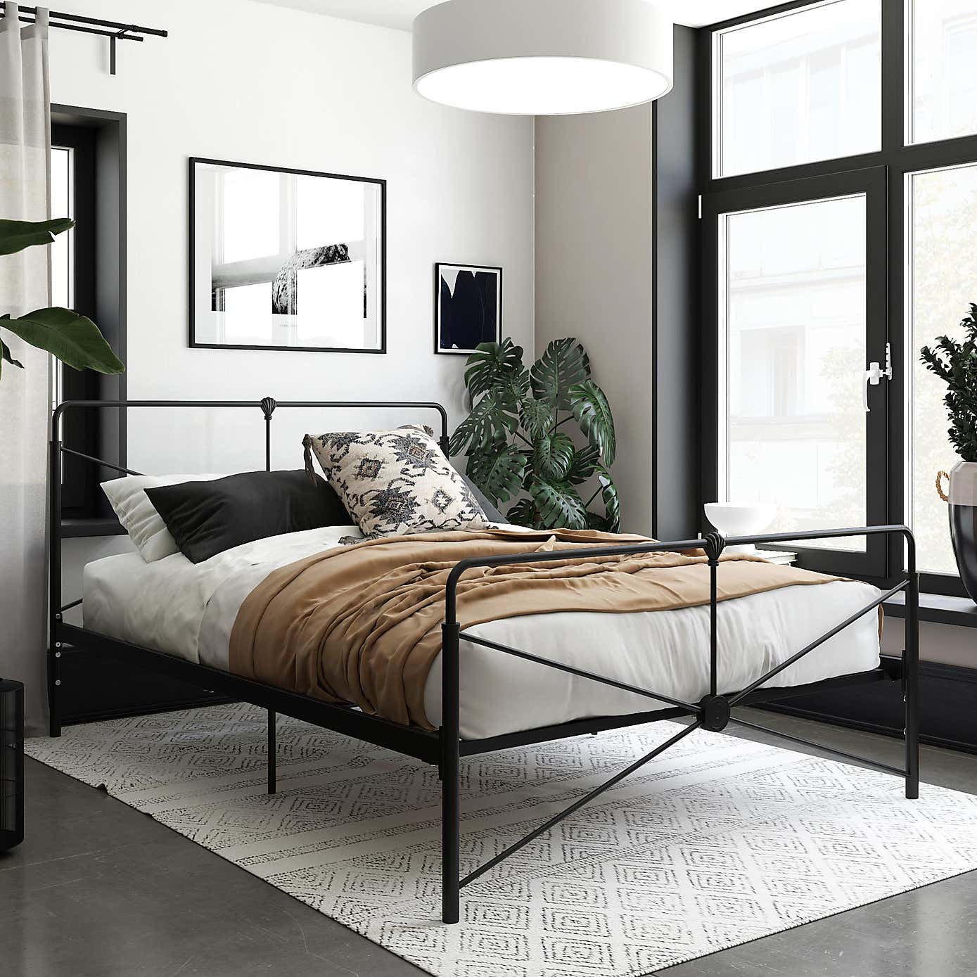 Leopold Metal Bed Frame
