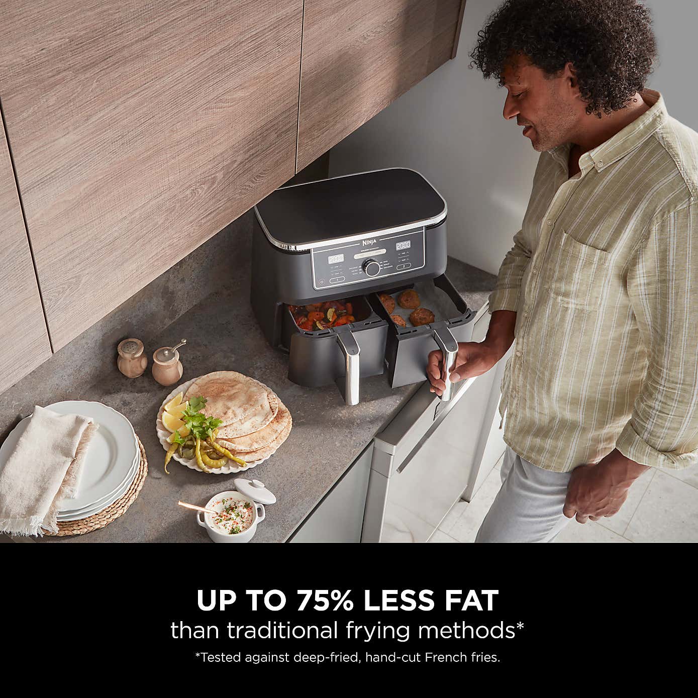 Ninja Foodi MAX Dual Zone 9.5 Litre Air Fryer