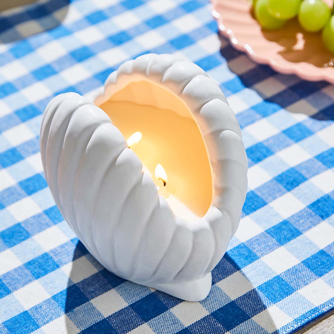 Shell Citronella Multi Wick Outdoor Candle