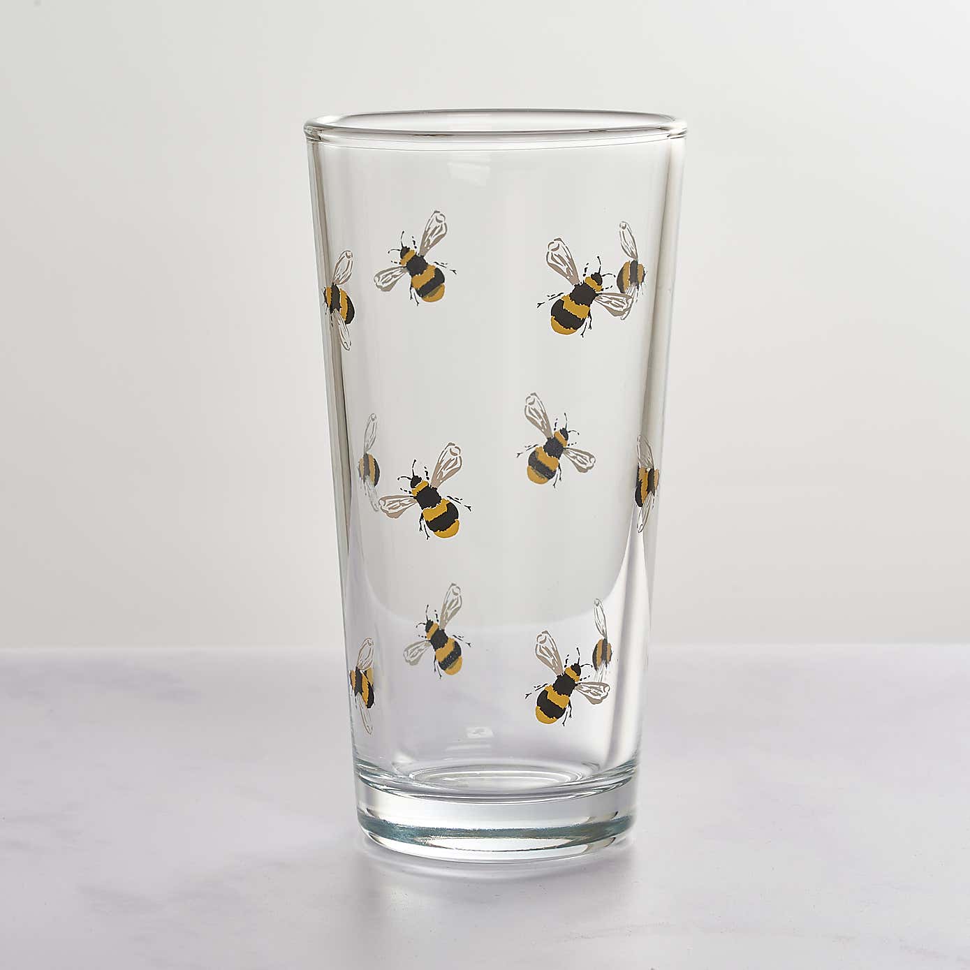 Set of 4 Bee Highball Glasses