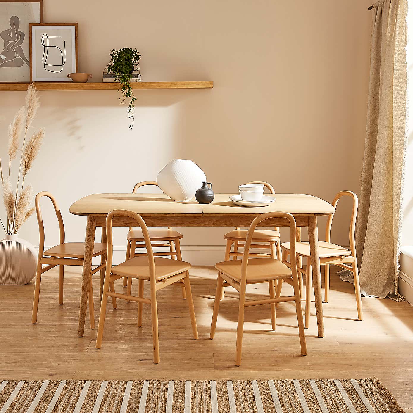 Frances Dining Chair, Oak