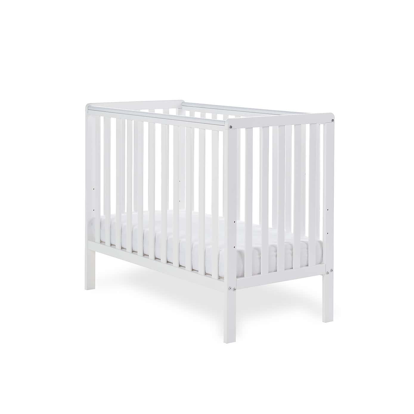 OBaby Bantam Space Saver Cot, Pine