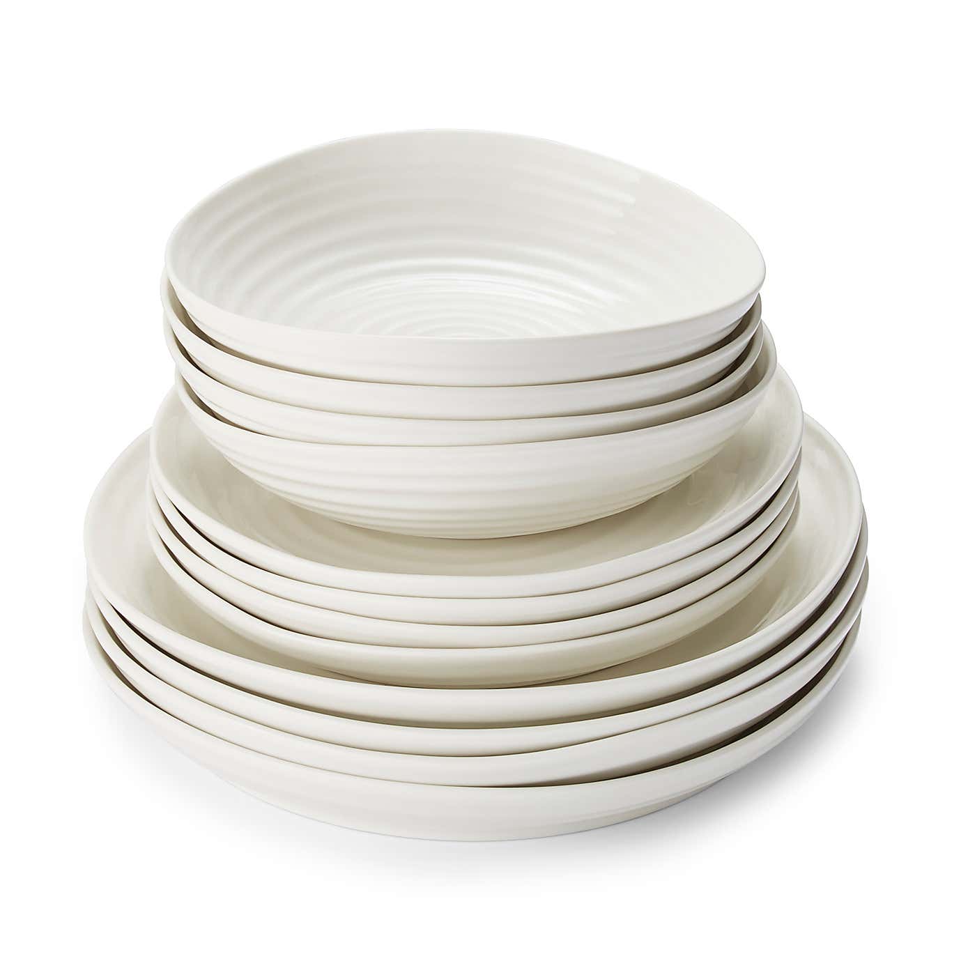 Sophie Conran for Portmeirion Coupe 12 Piece Dinner Set