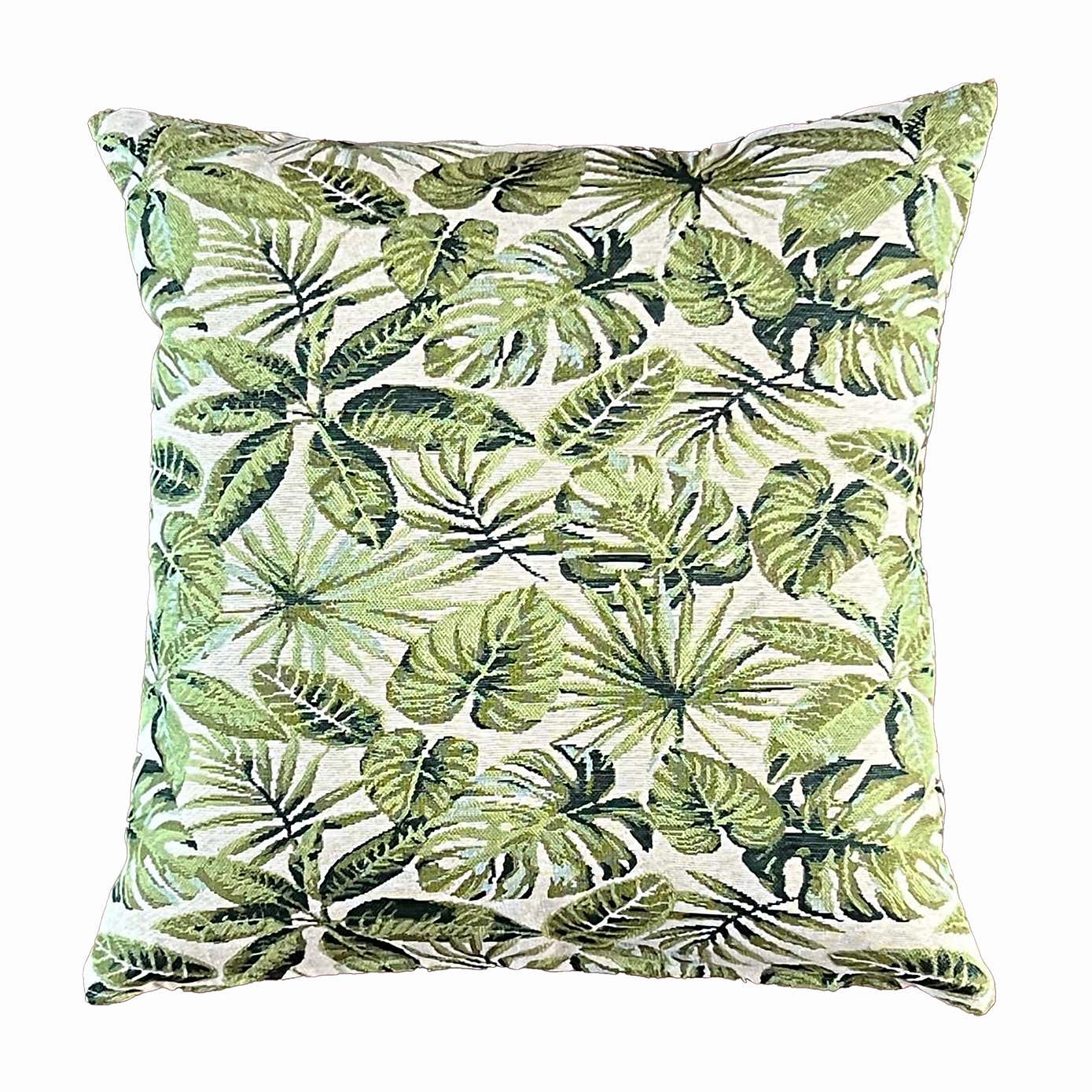 Daro Tapestry Palmer Green Square Cushion