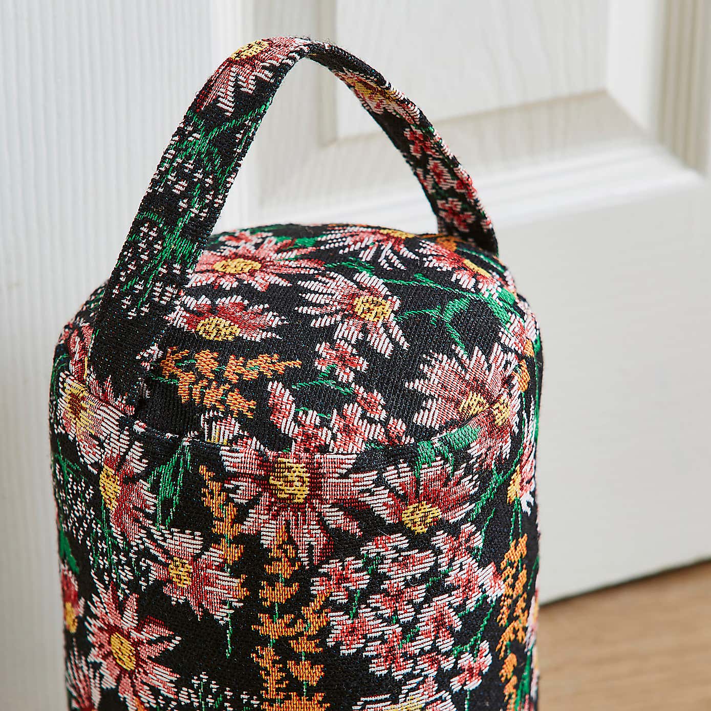 Floral Jacquard Doorstop