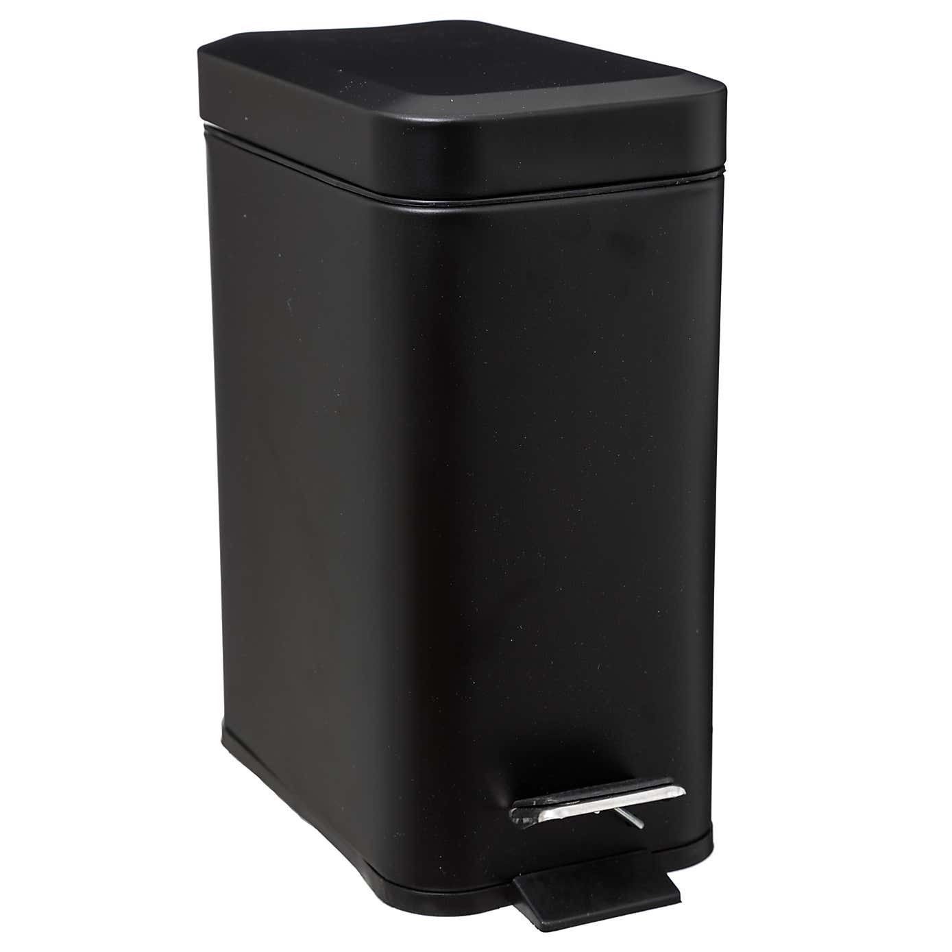 5 Litre Rectangular Bathroom Bin