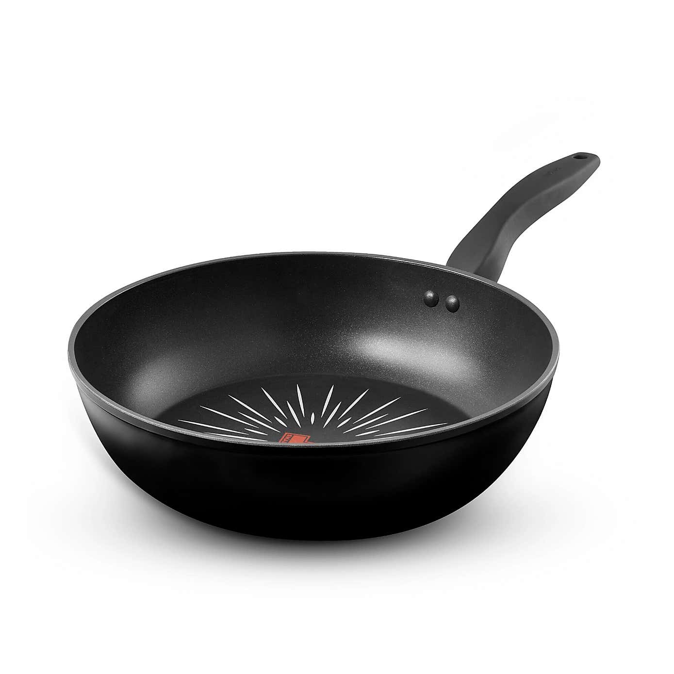 Tower Smart Start Non-Stick Forged Aluminium Wok, 28cm