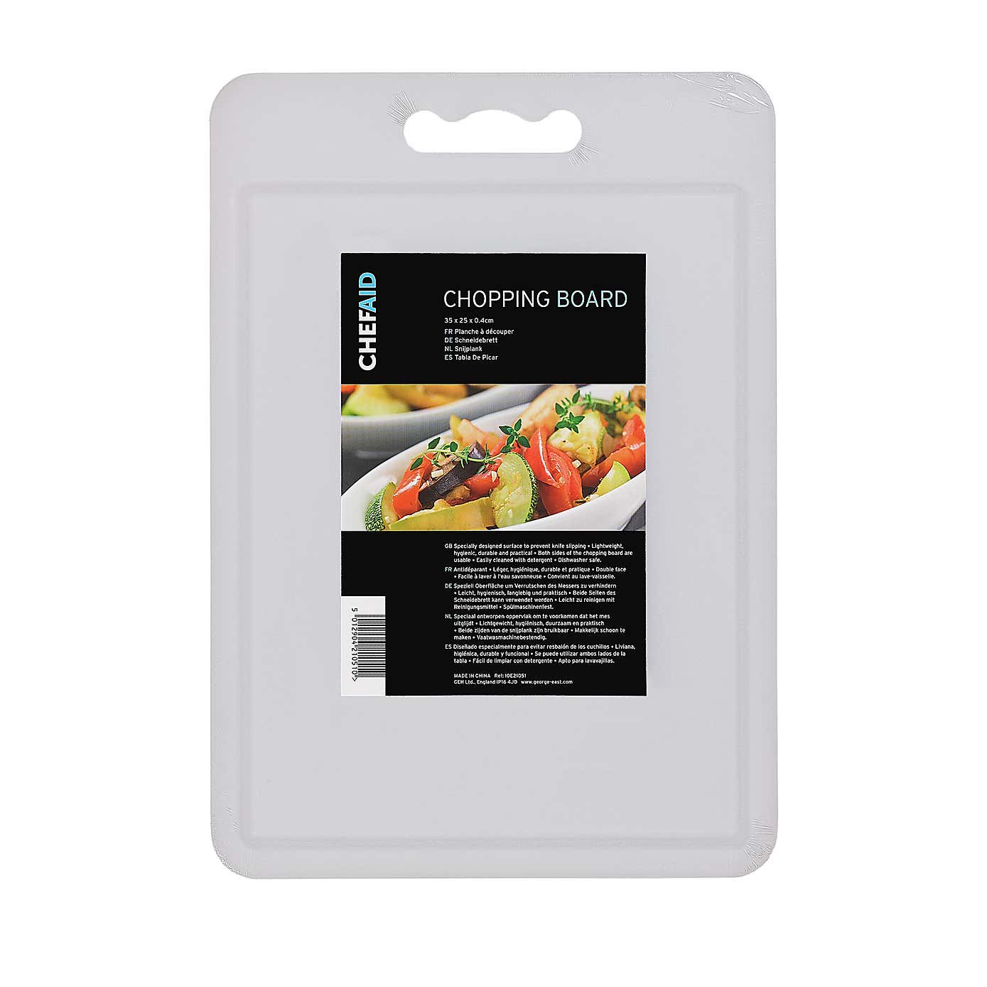 Chef Aid White Chopping Board