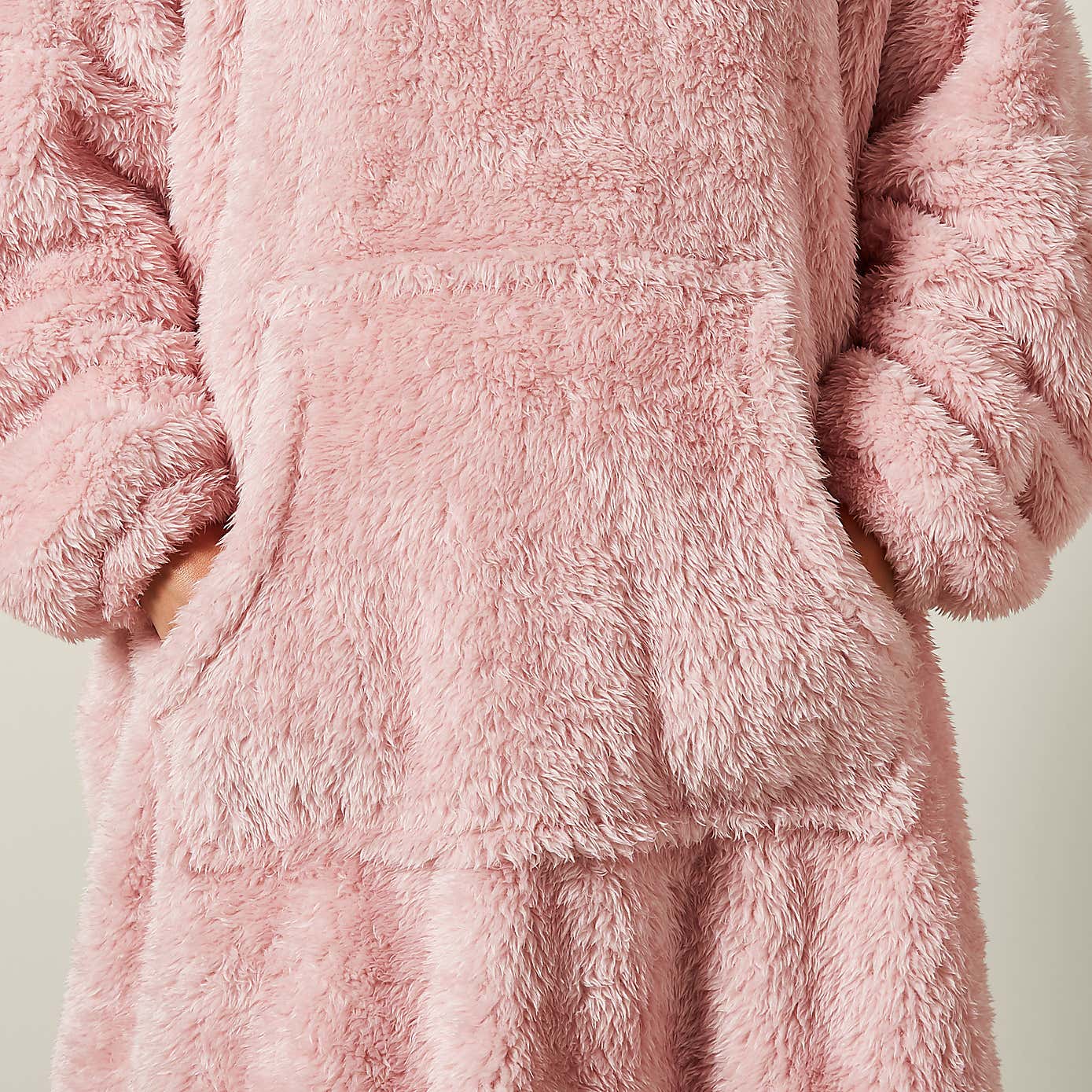 Teddy Oversized Blanket Hoodie
