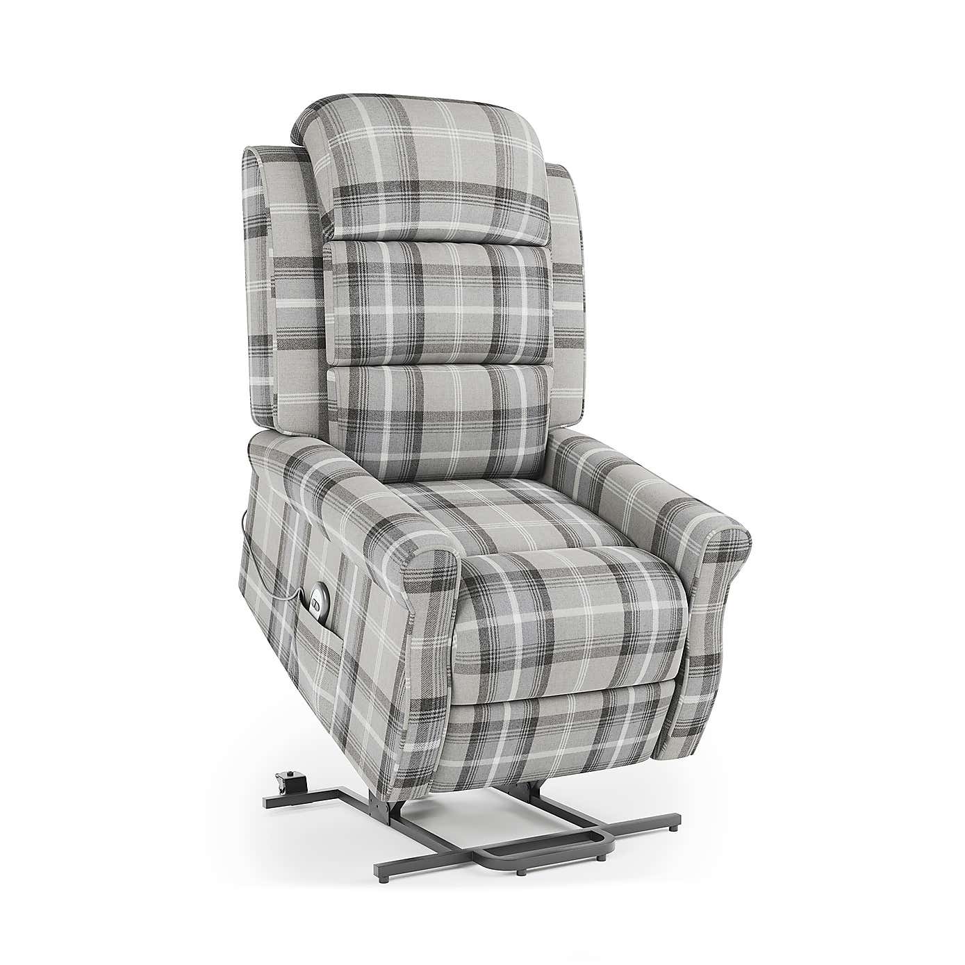 Edith Check Rise and Recline Chair