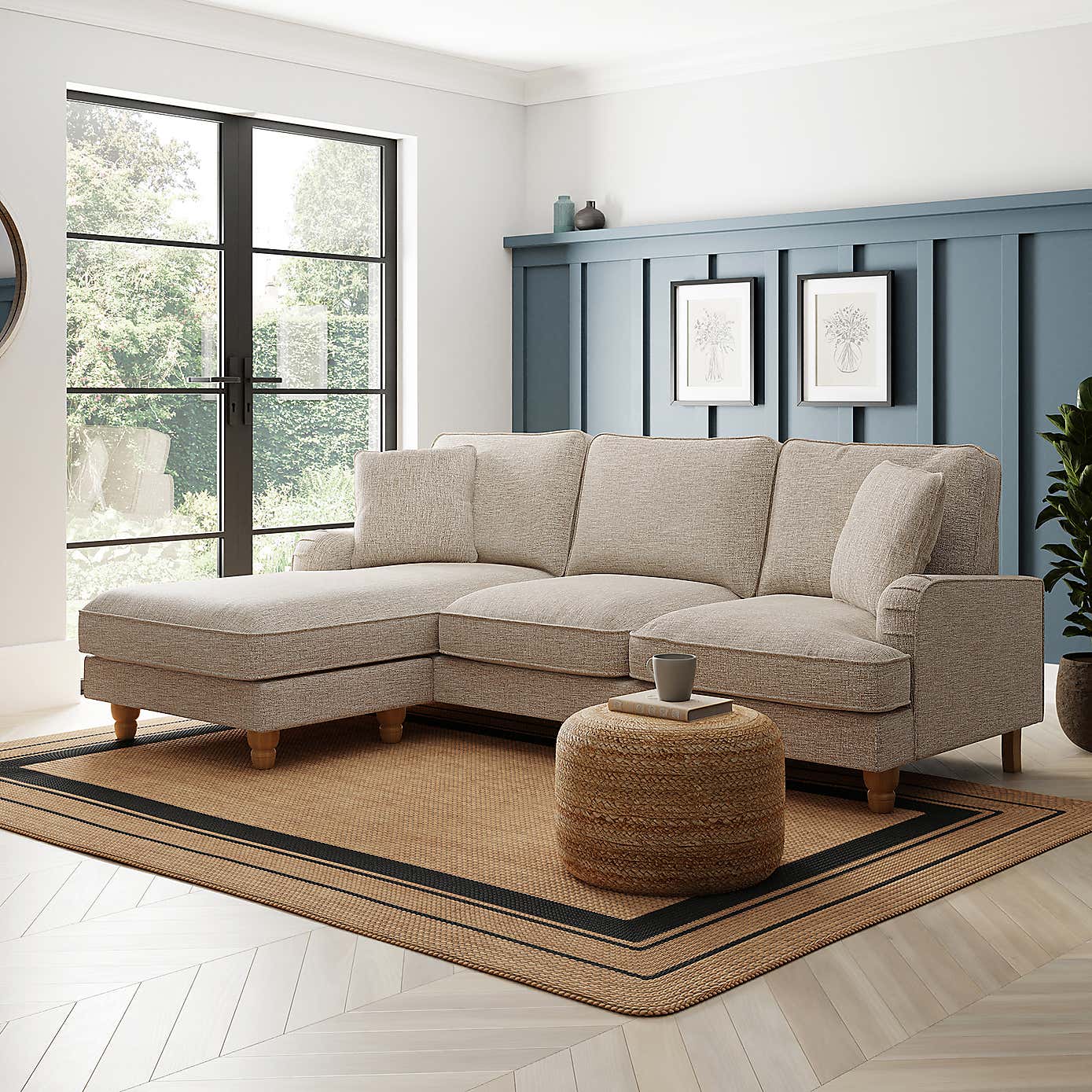 Tonal Textured Weave Fabric Sample