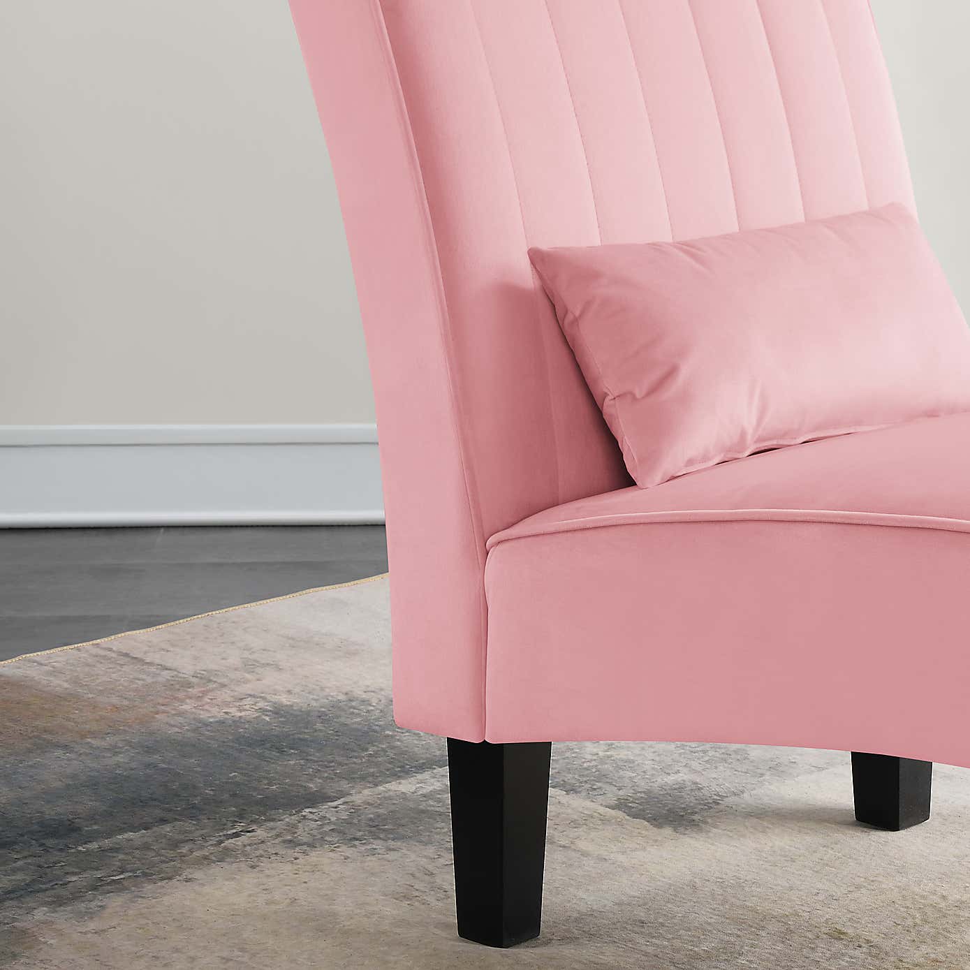 Bella Velvet Chaise Lounge