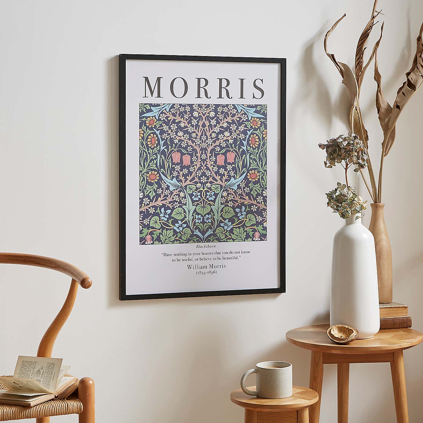 Blackthorn by William Morris Framed Print