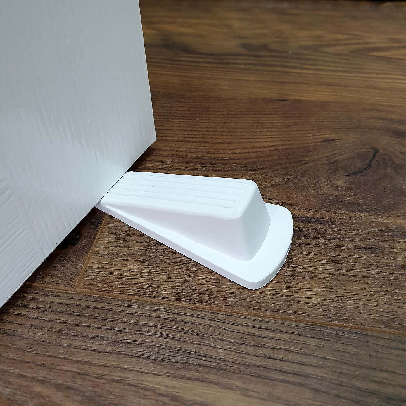 Door Wedge Rubber Large White