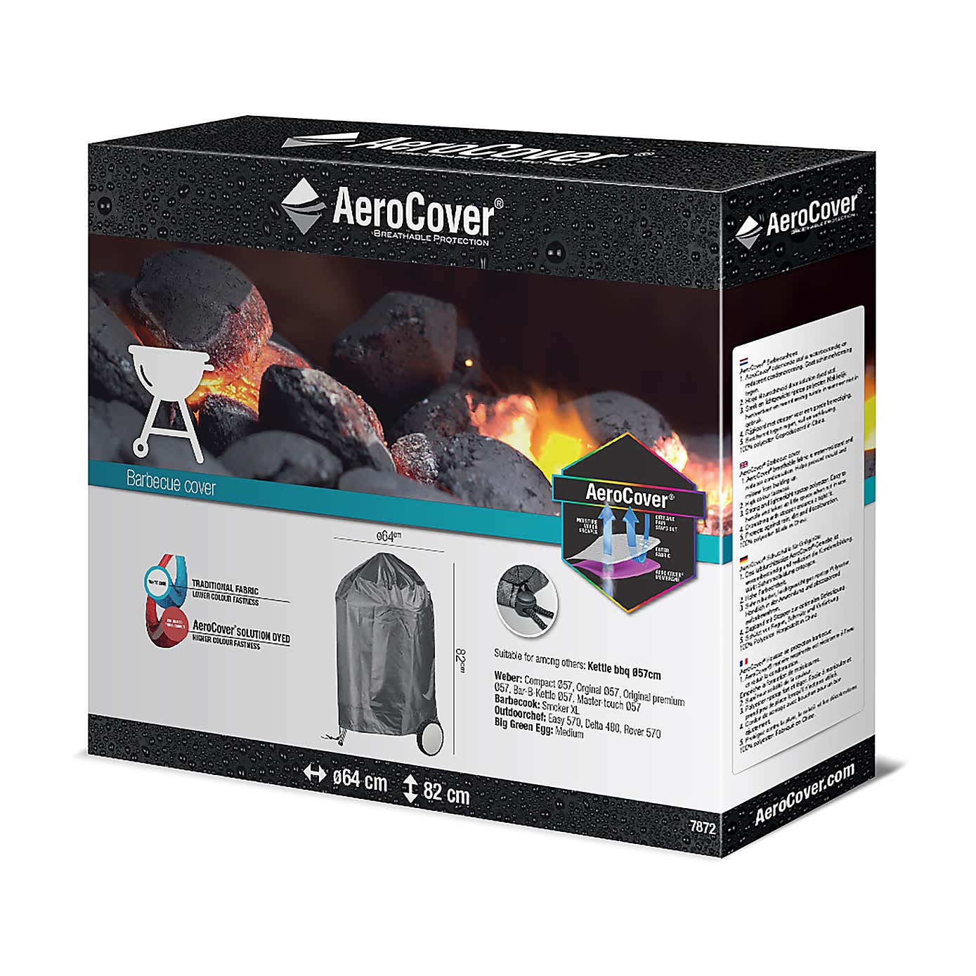 Aerocover Round Kettle Barbeque Cover