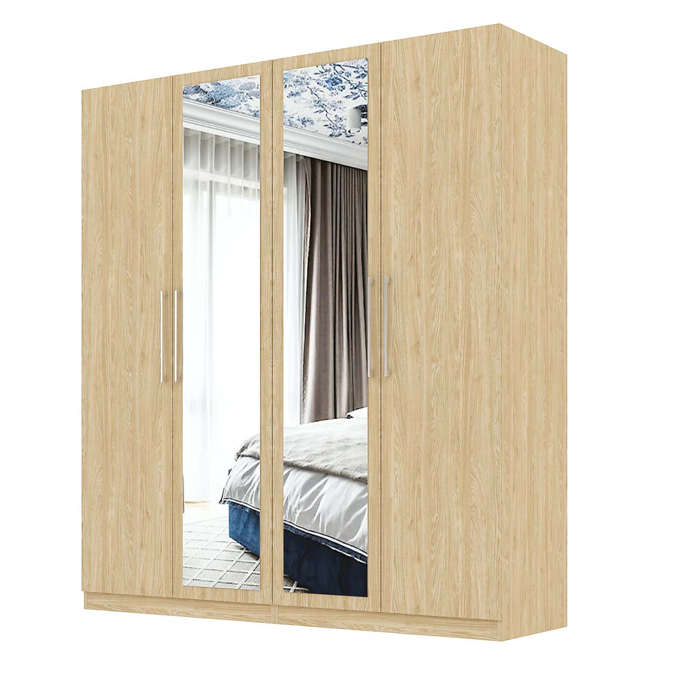 Foster 4 Door Wardrobe