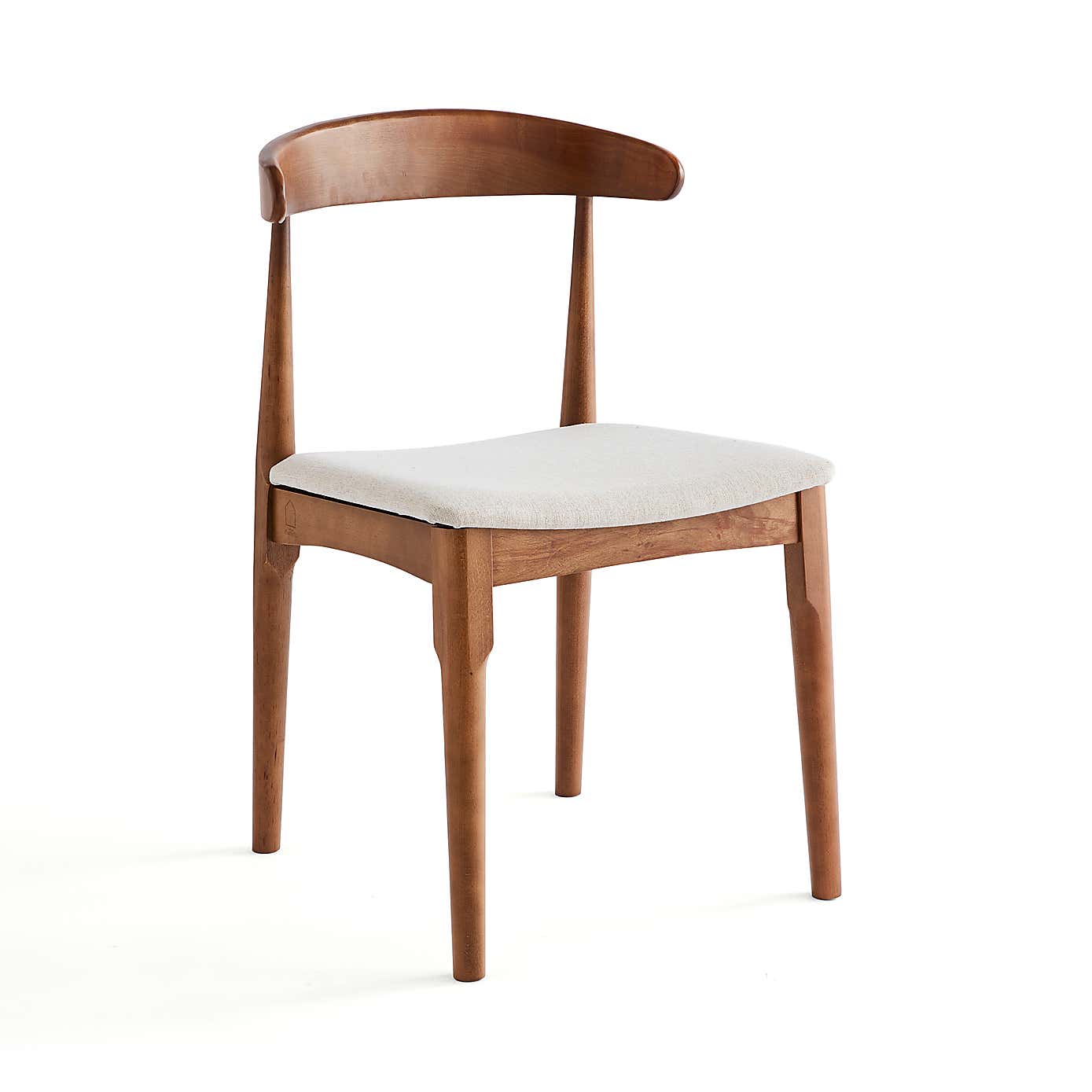 Elements Alva Dining Chair, Natural Fabric
