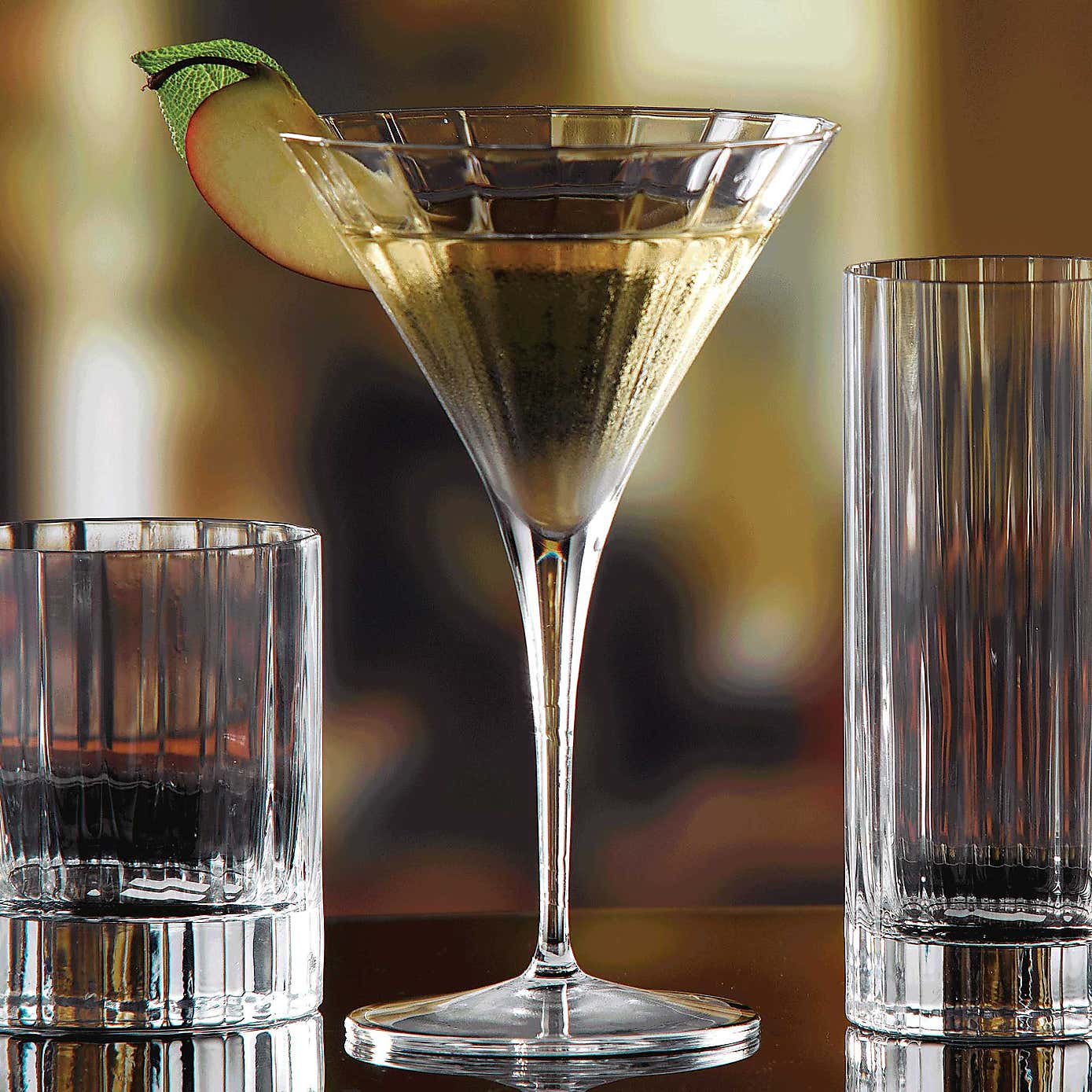 Luigi Bormioli Bach Set of 4 Highball Glasses