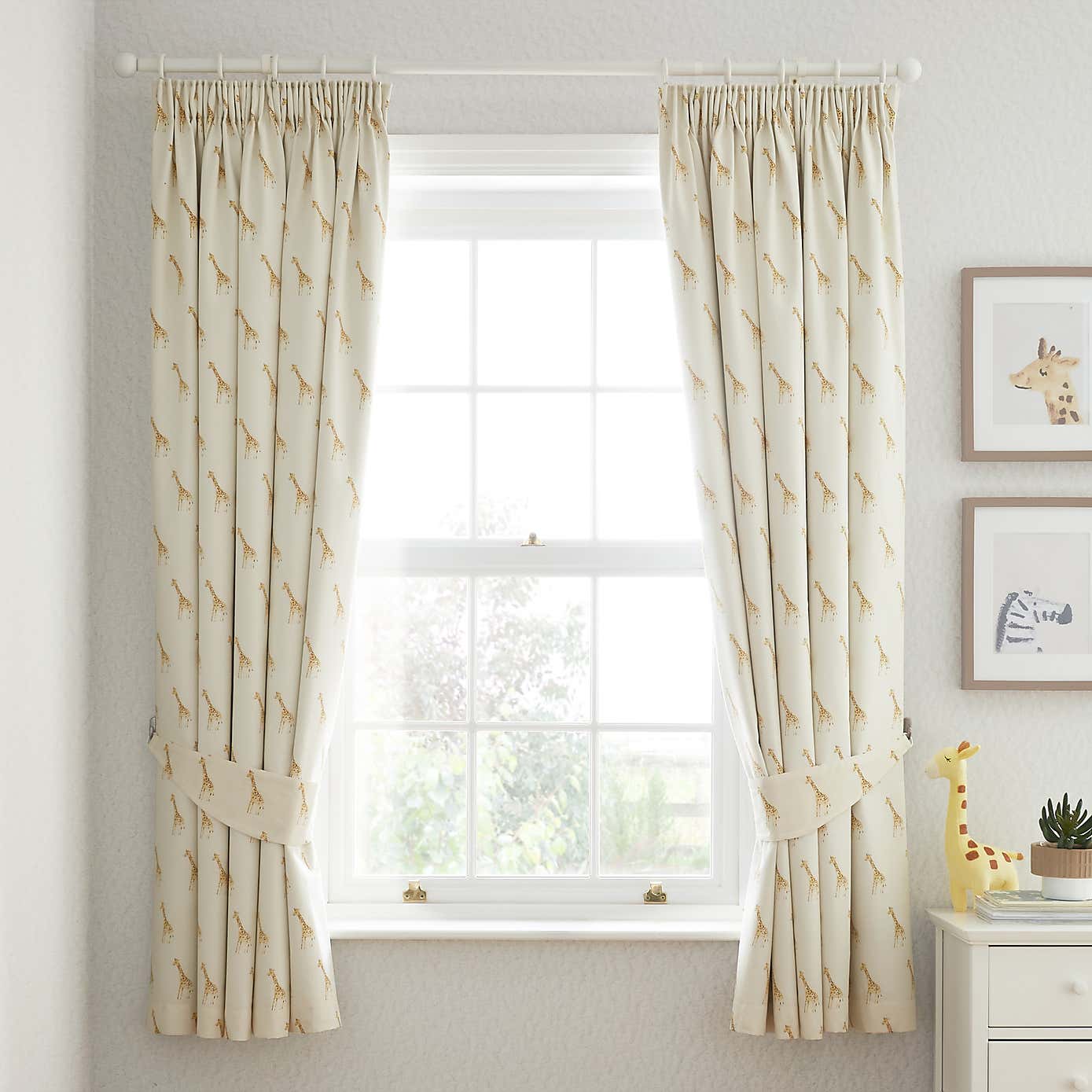 Safari Cotton Pencil Pleat Curtains