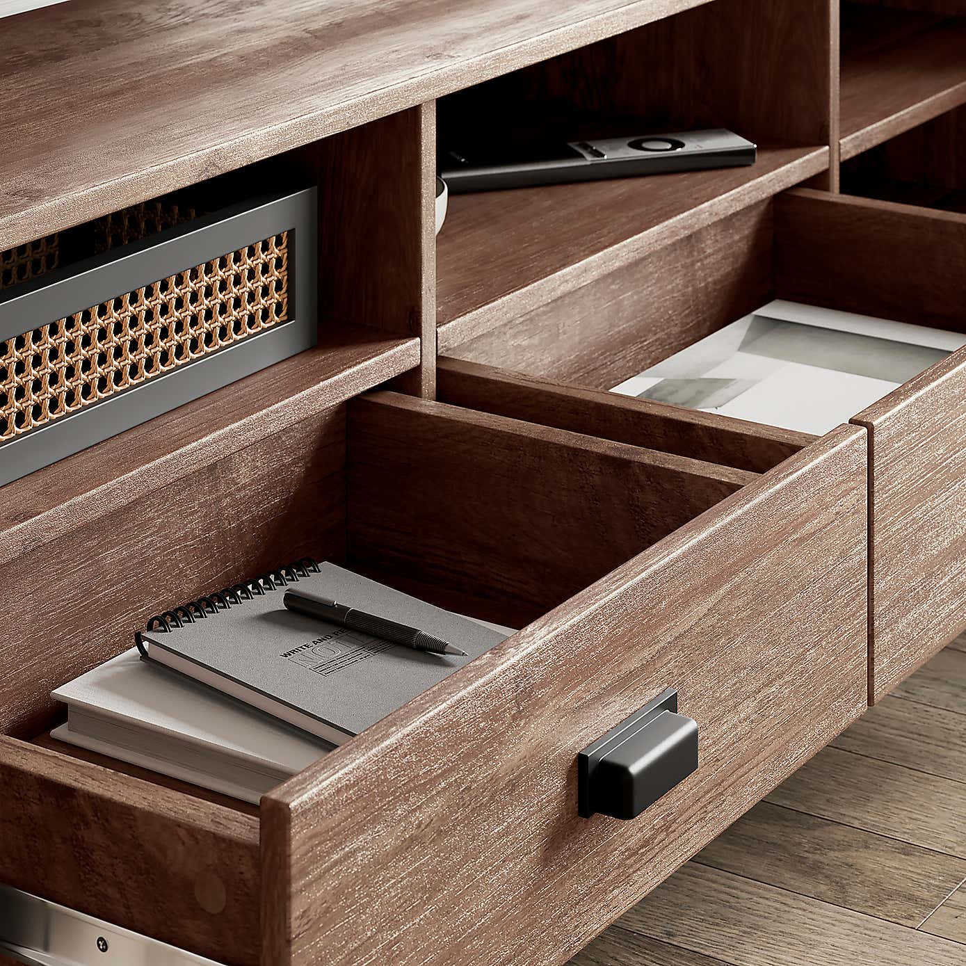 Fulton Extra Wide Pine TV Unit